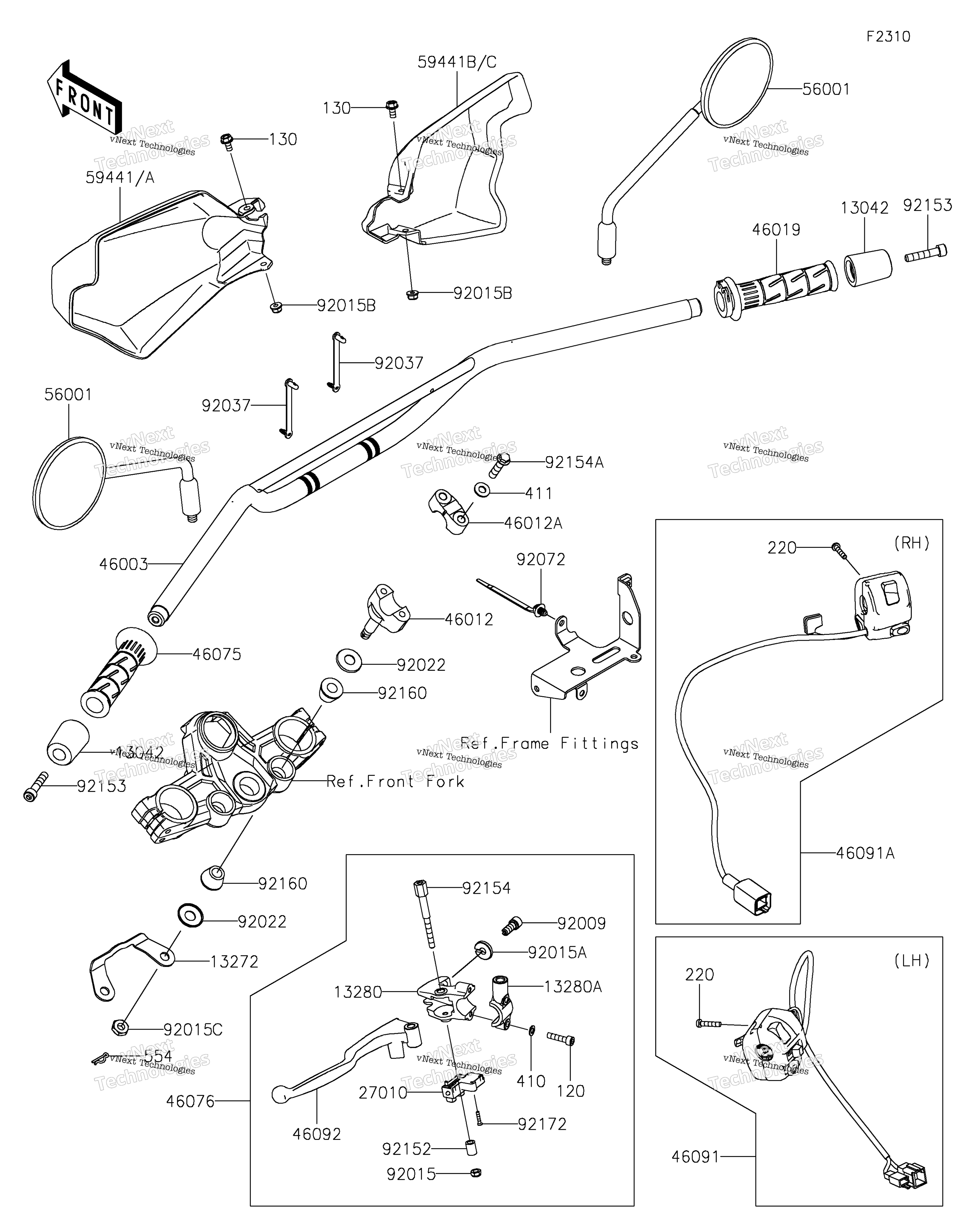 2023 KLR650 Adventure ABS (KL650HPFAN)