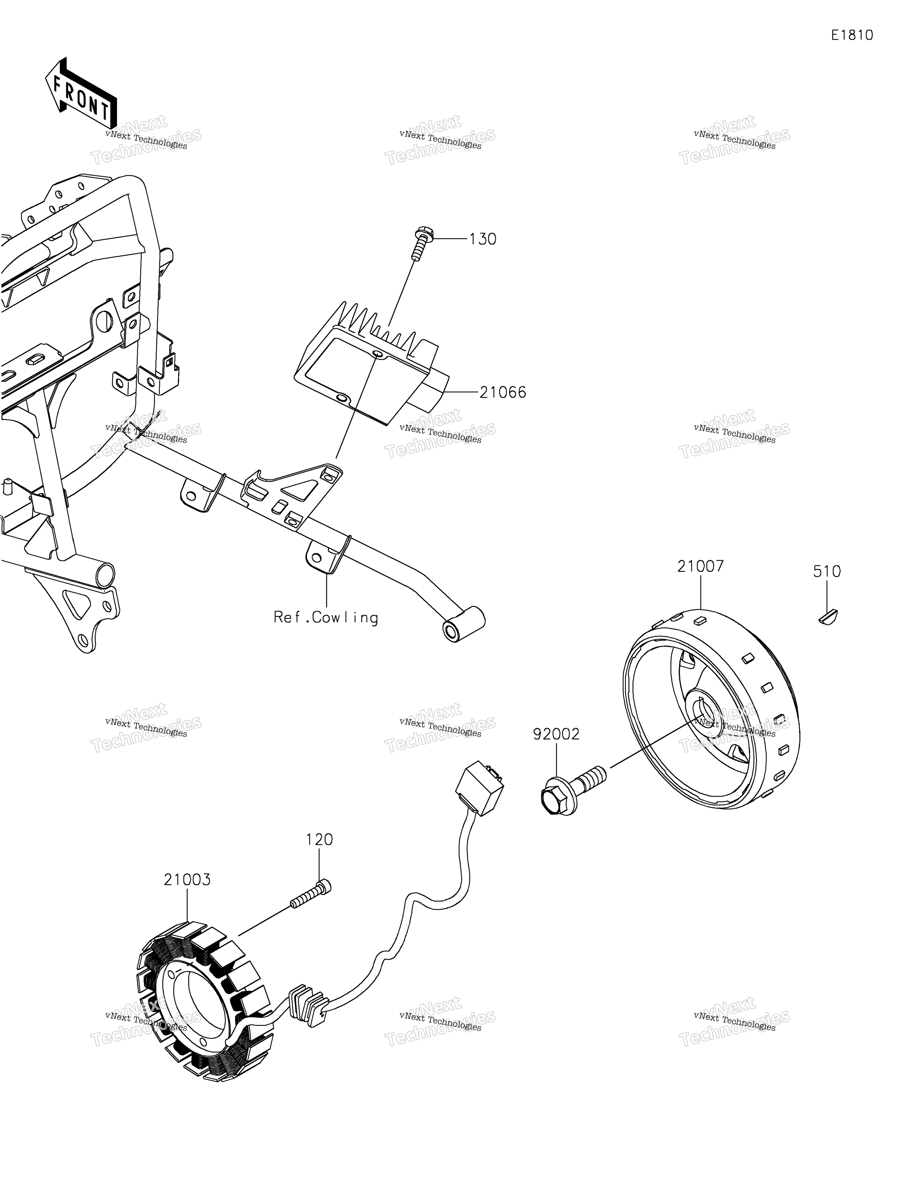 2023 KLR650 Adventure ABS (KL650HPFAN)