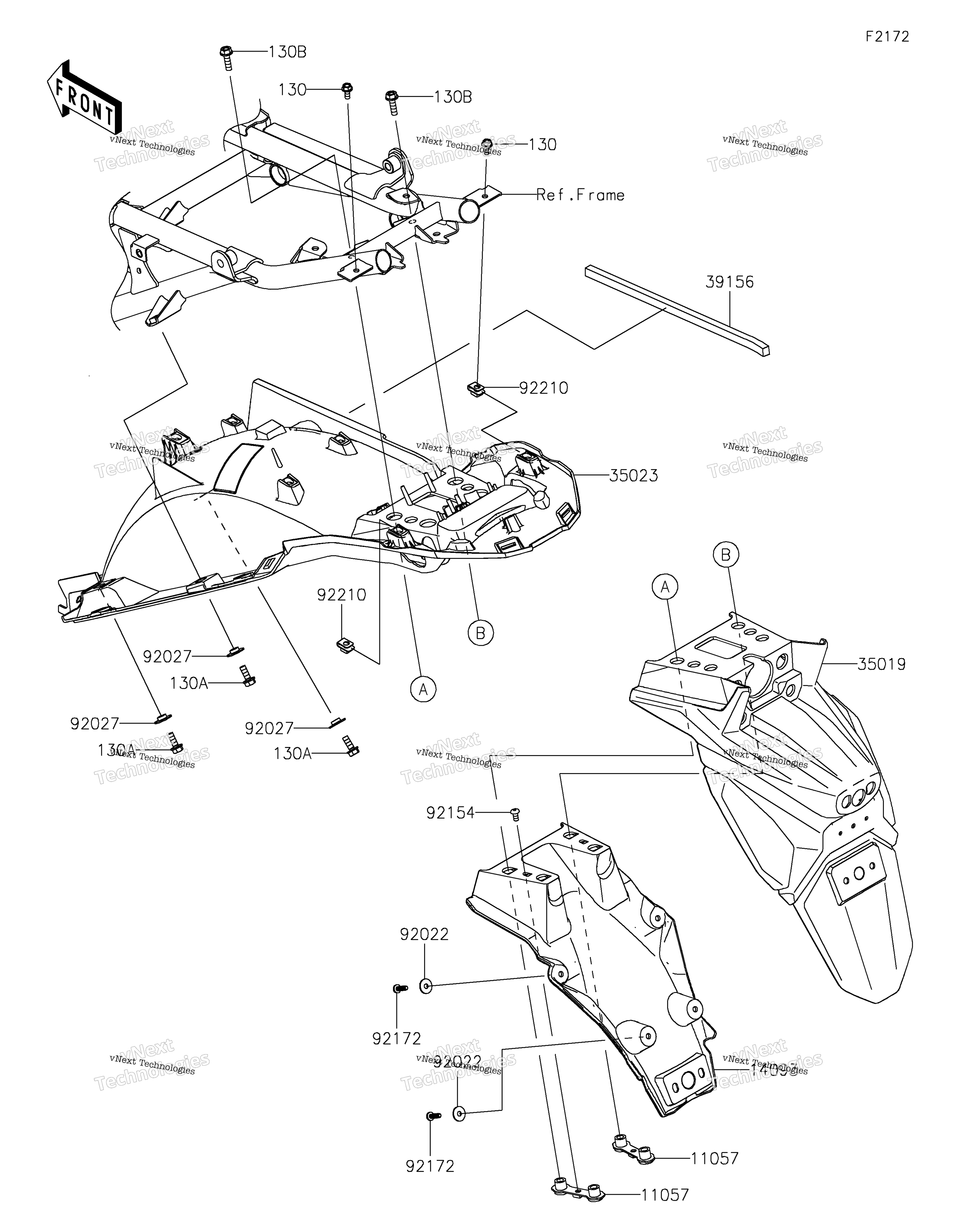 2023 KLR650 Adventure ABS (KL650HPFAN)