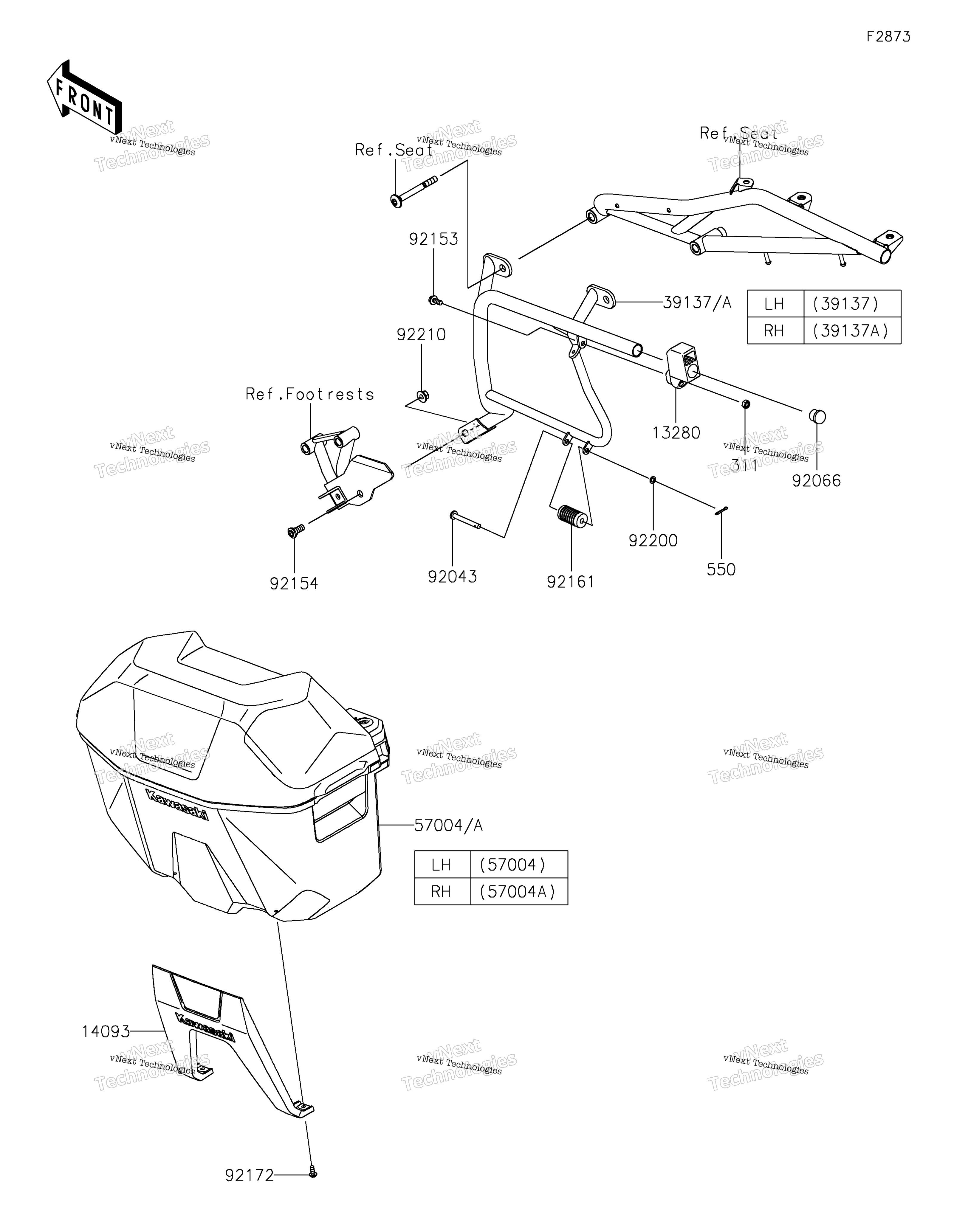 2023 KLR650 Adventure ABS (KL650HPFAN)