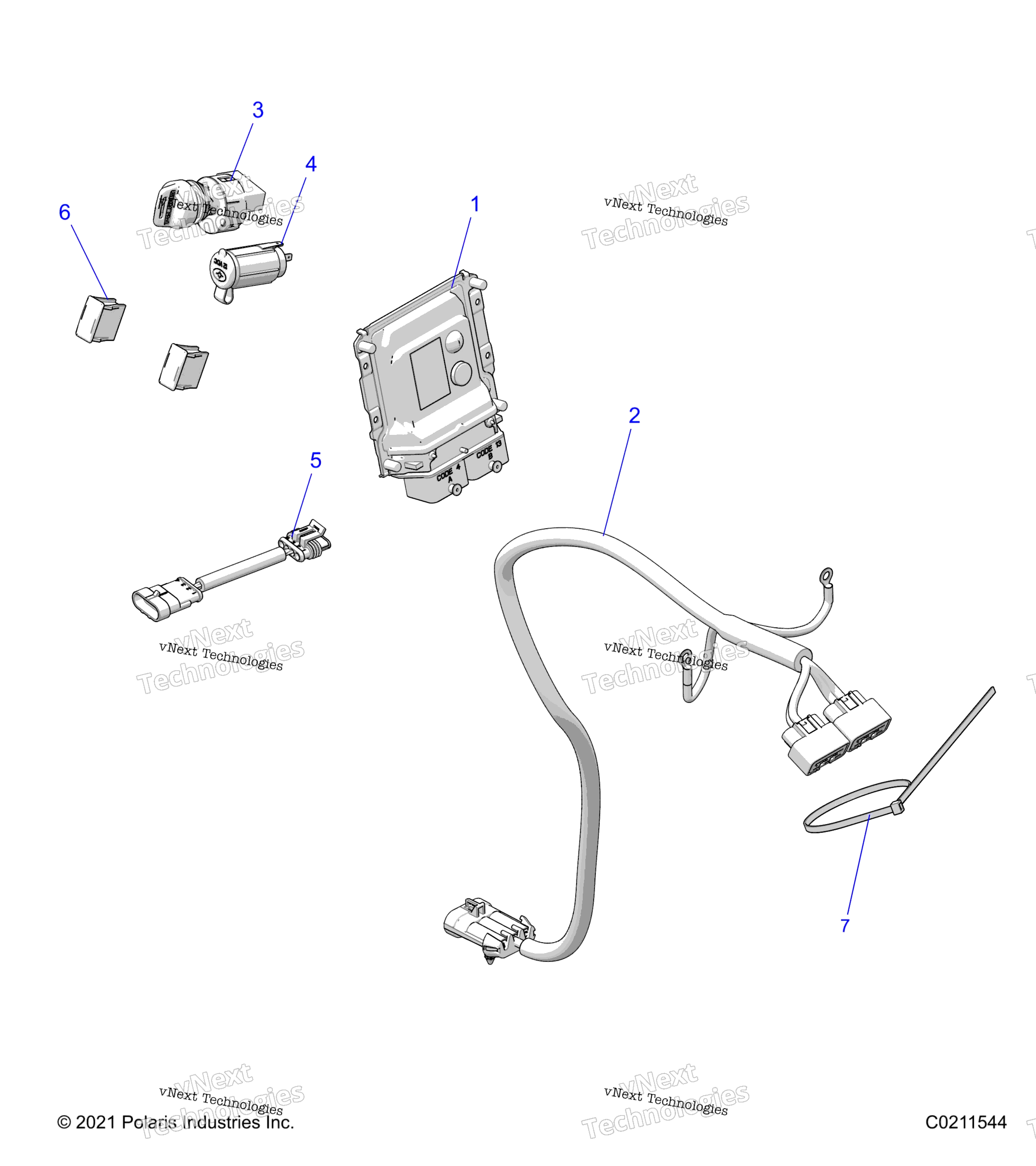 2025 INTL SCRAMBLER XP 1000 EU 3PC (A25SVE95PG)