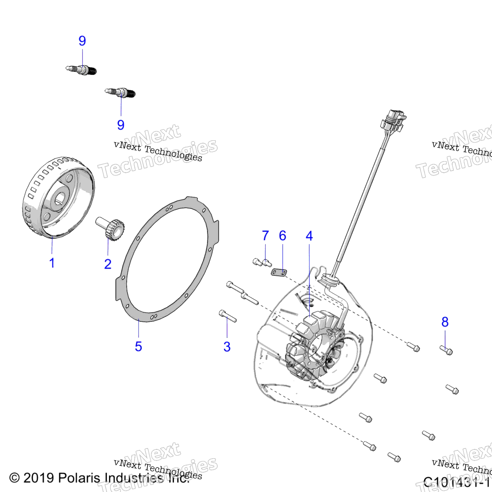 2025 INTL SCRAMBLER XP 1000 EU 3PC (A25SVE95PG)
