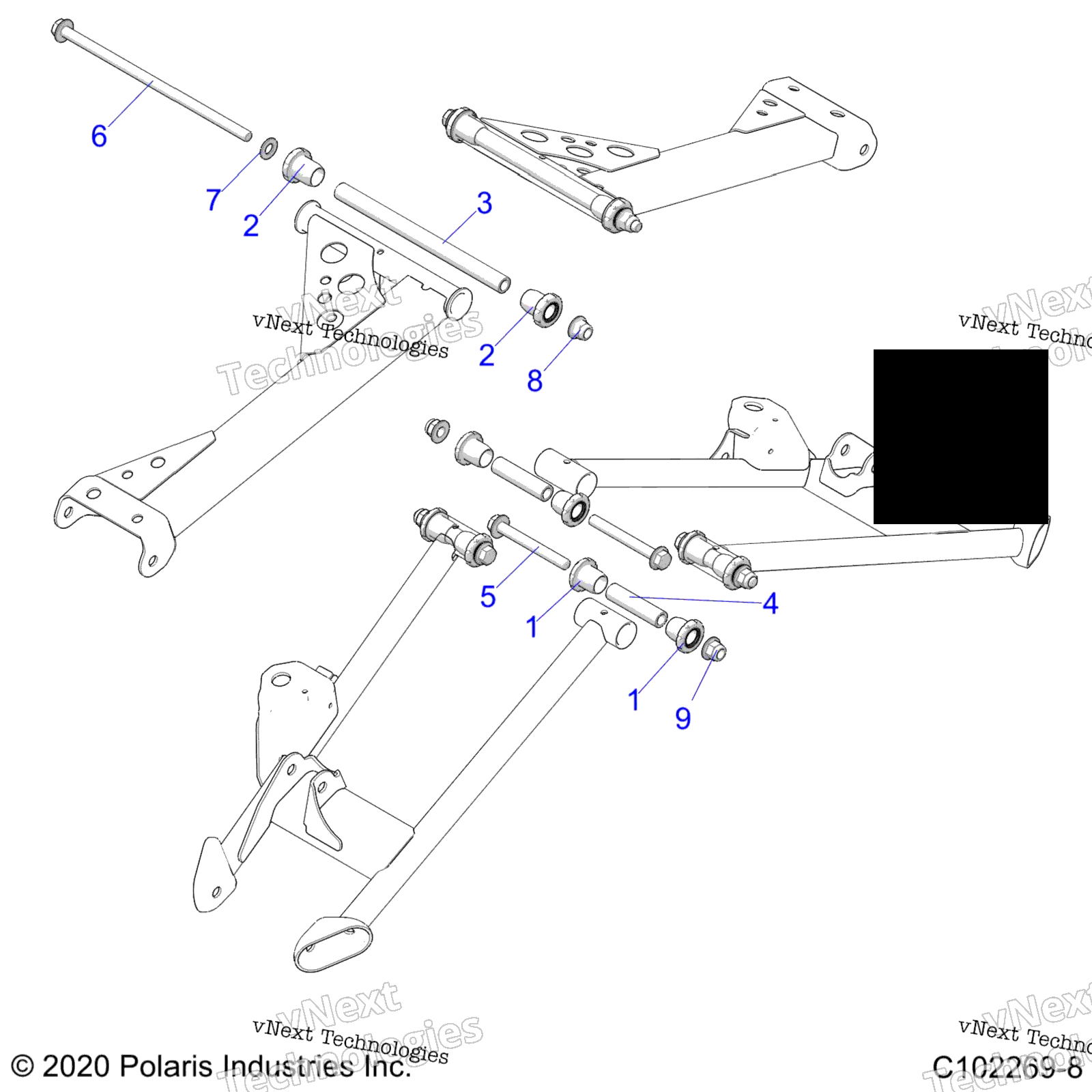 2025 INTL SCRAMBLER XP 1000 EU 3PC (A25SVE95PG)