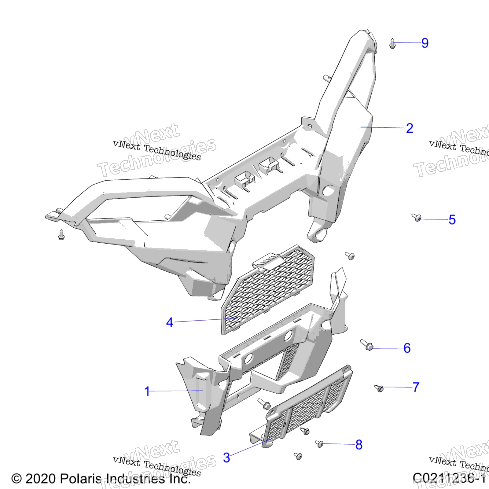 2025 INTL SPORTSMAN 570 EPS SE 3PC (A25SEE57PL)