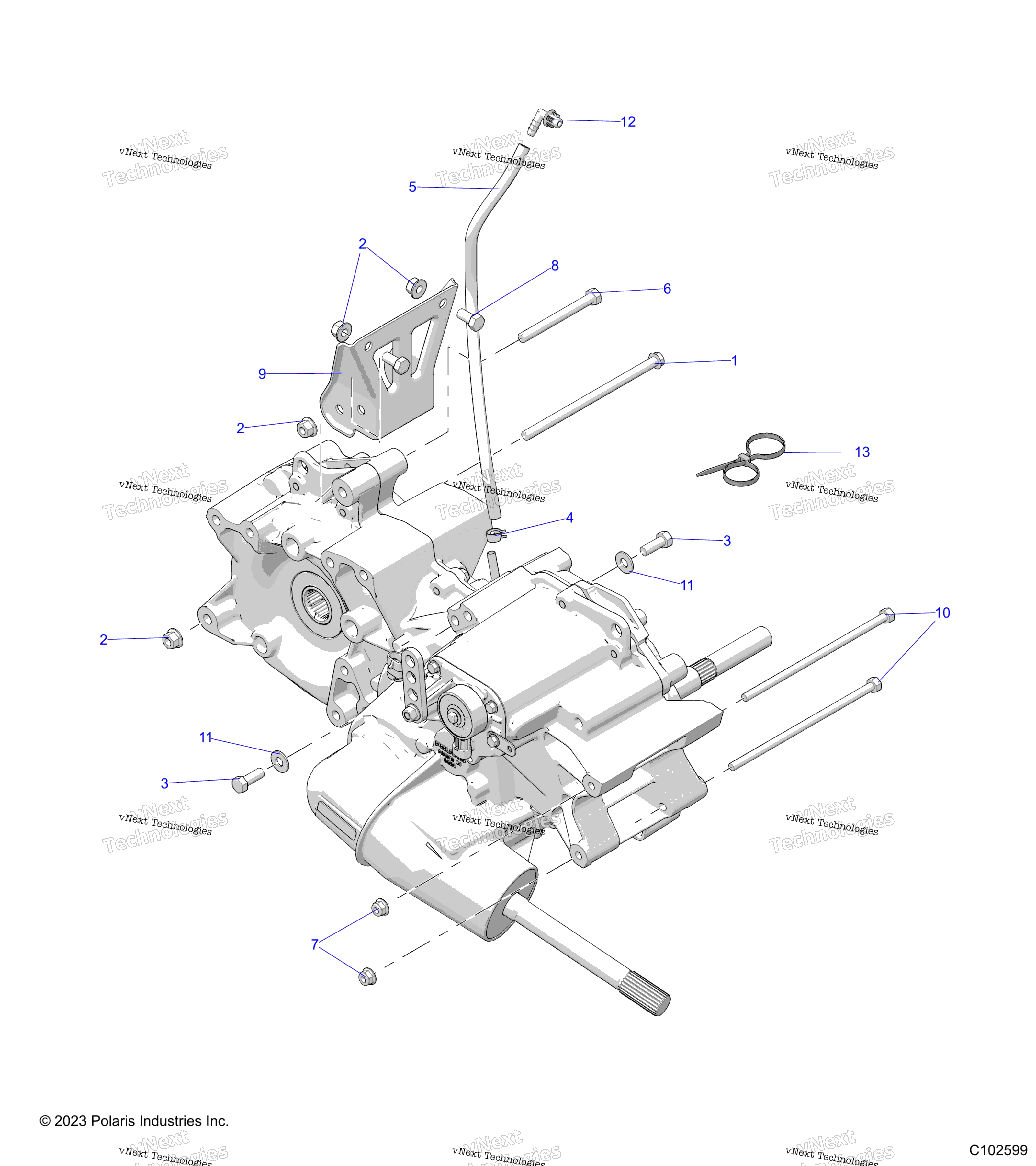 2025 INTL SPORTSMAN 570 EPS SE 3PC (A25SEE57PL)