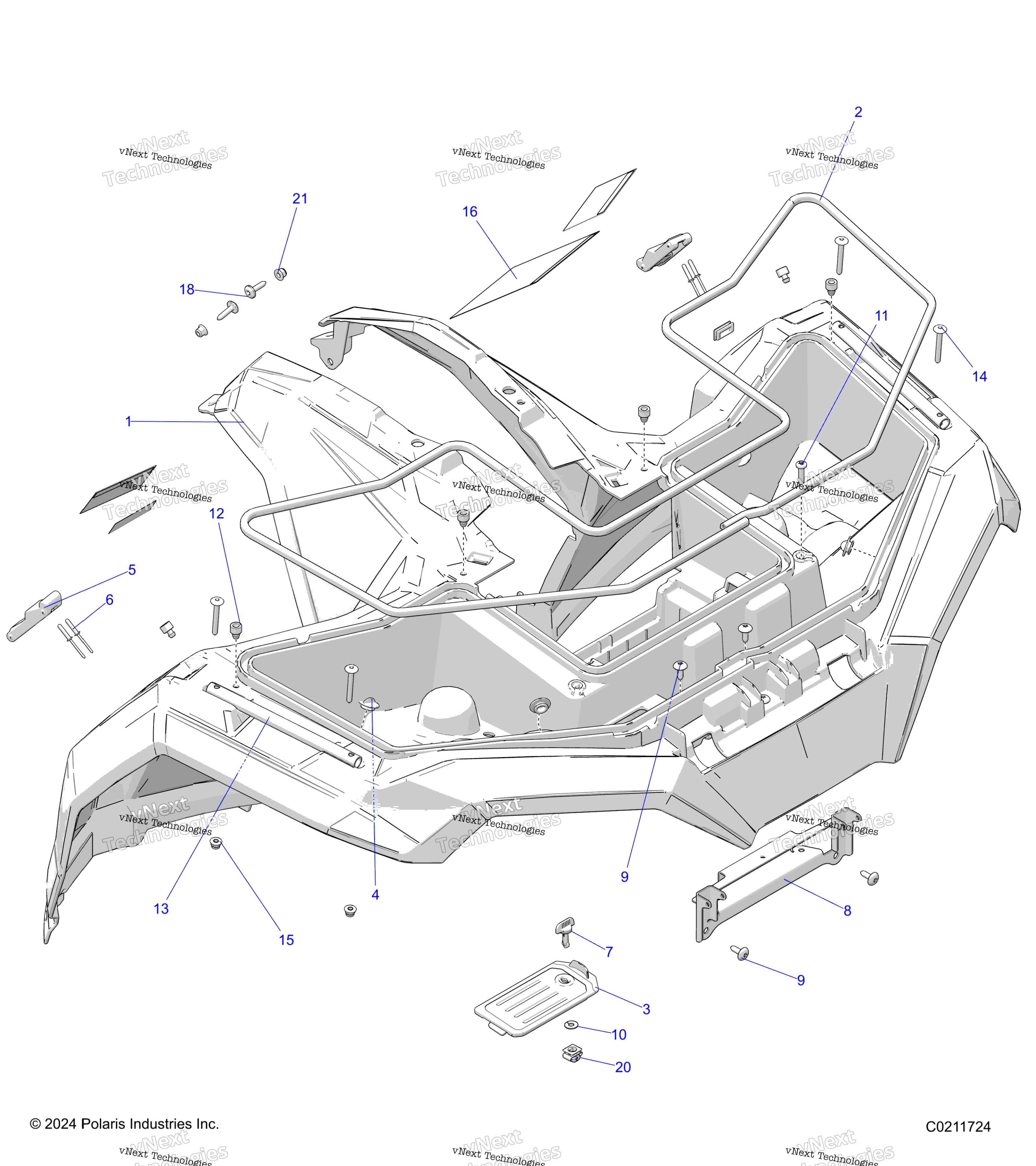 2025 INTL SPORTSMAN TOURING 570 EPS 3PC (A25SDE57P2)