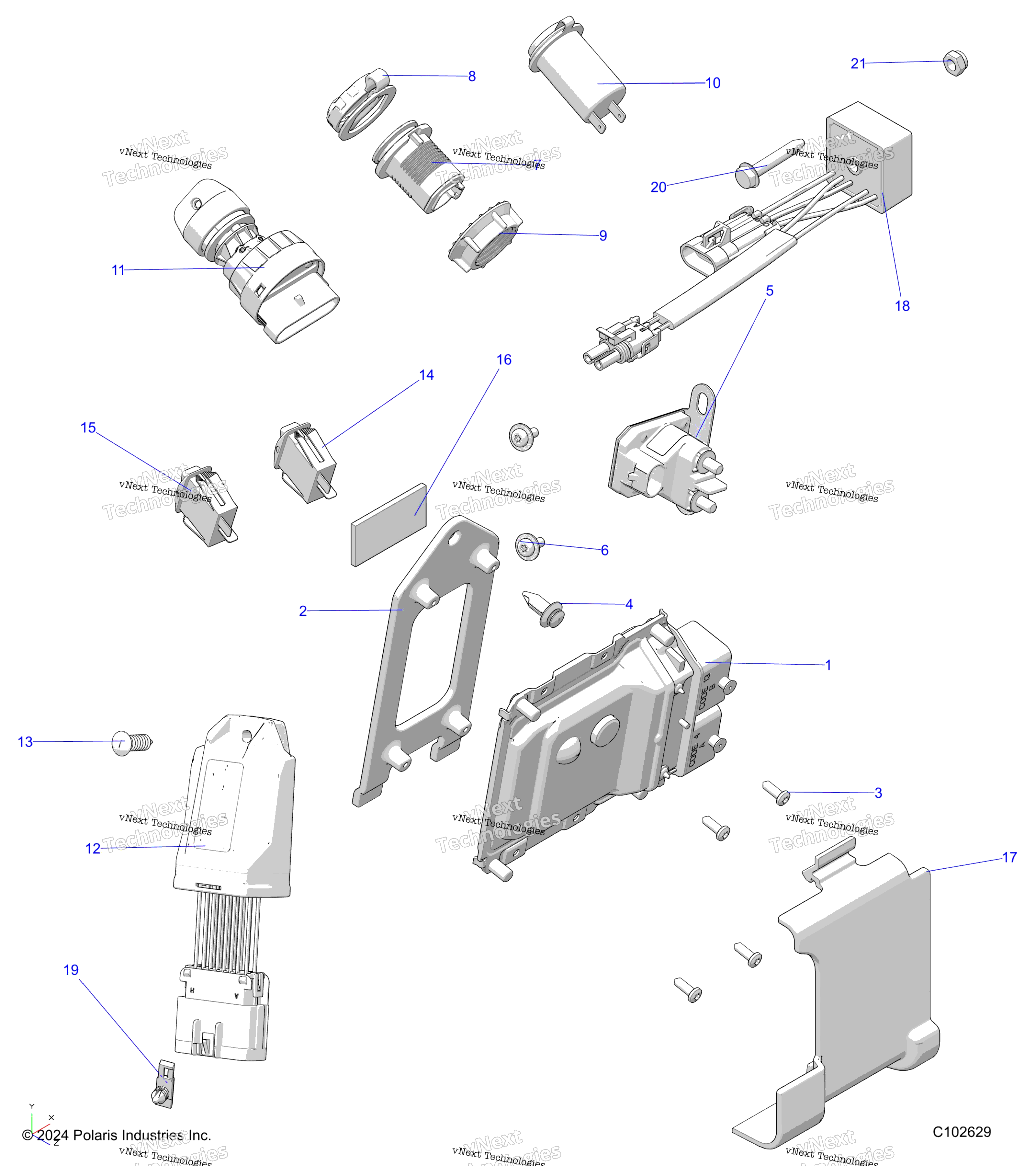 2025 INTL SPORTSMAN TOURING 570 EPS 3PC (A25SDE57P2)