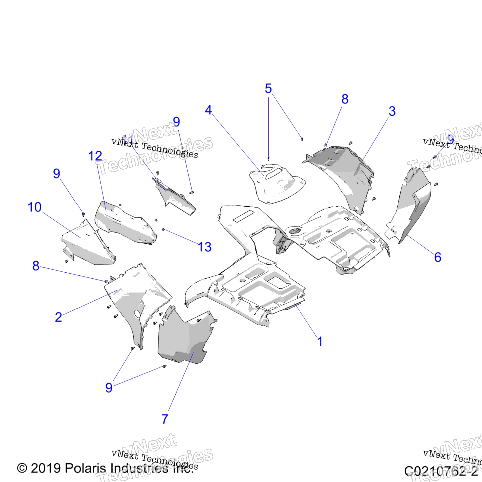 2025 INTL SPORTSMAN TOURING XP 1000 EU5 3PC (A25SYE95PL)