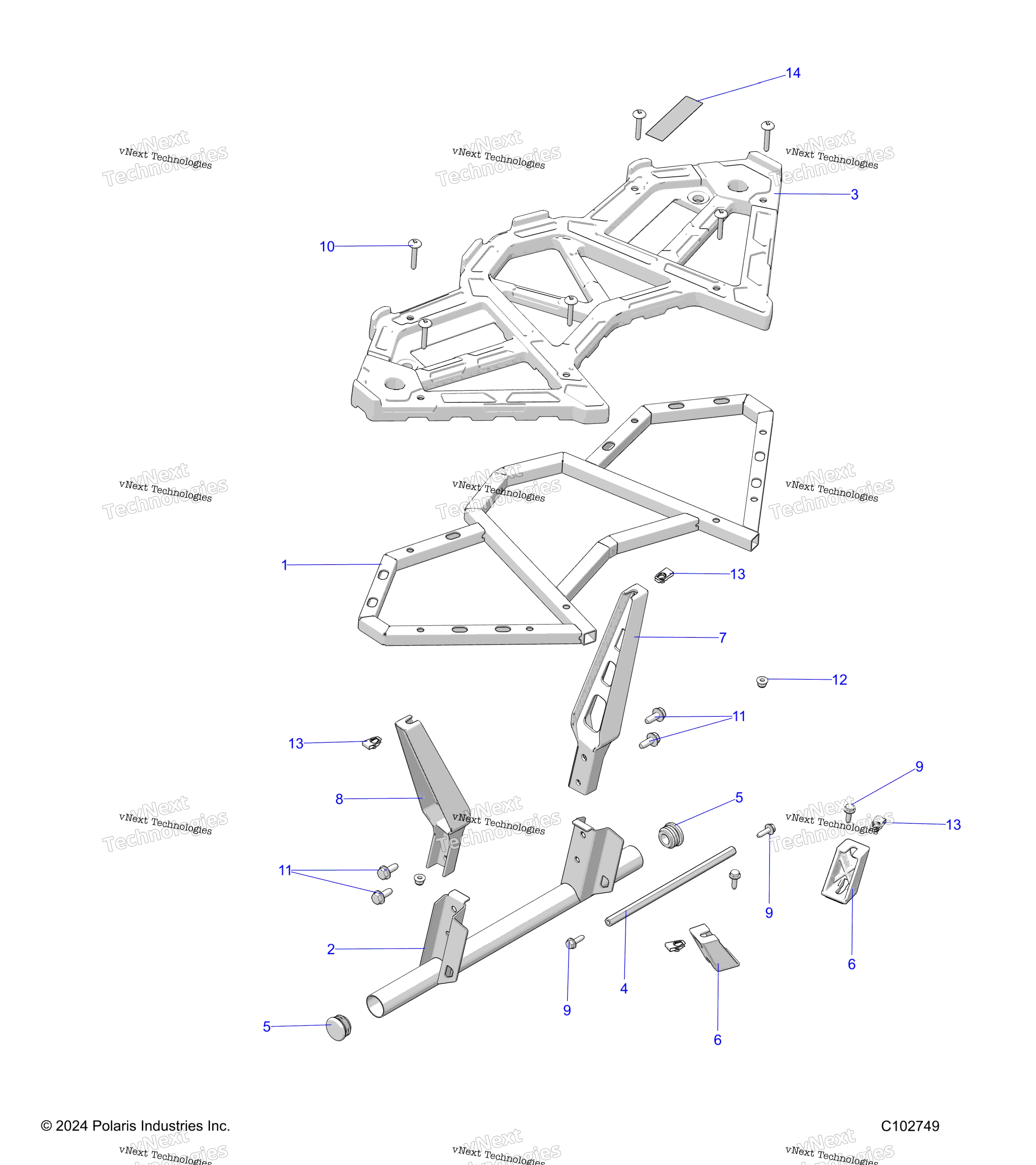 2025 SCRAMBLER XP 1000 55 LLP 49S (A25SGE95AT)