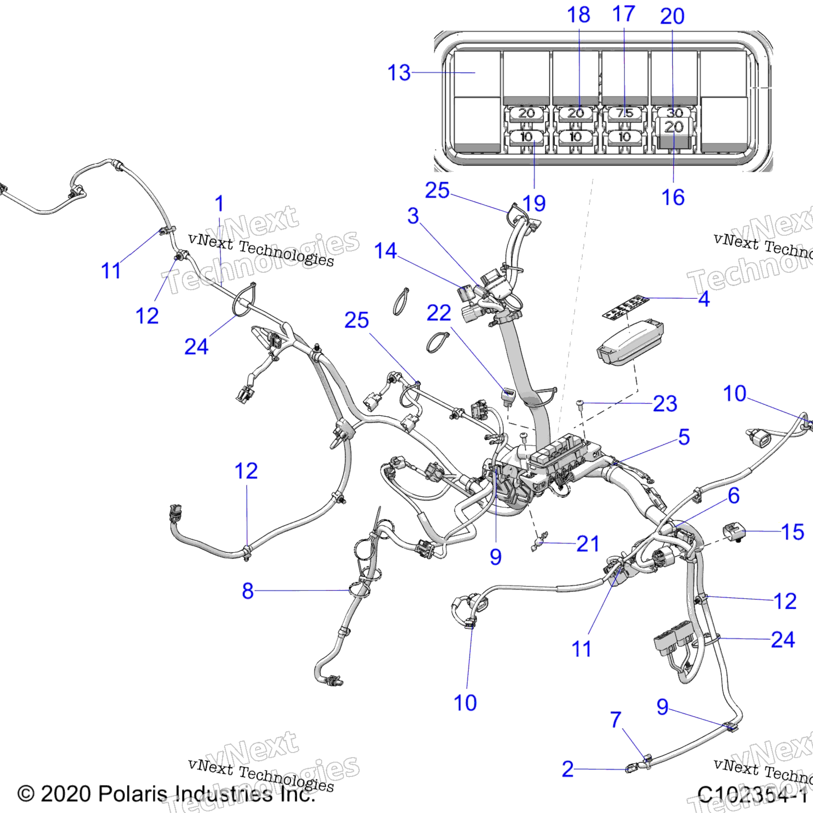 2025 SCRAMBLER XP 1000 55 LLP 49S (A25SGE95AT)