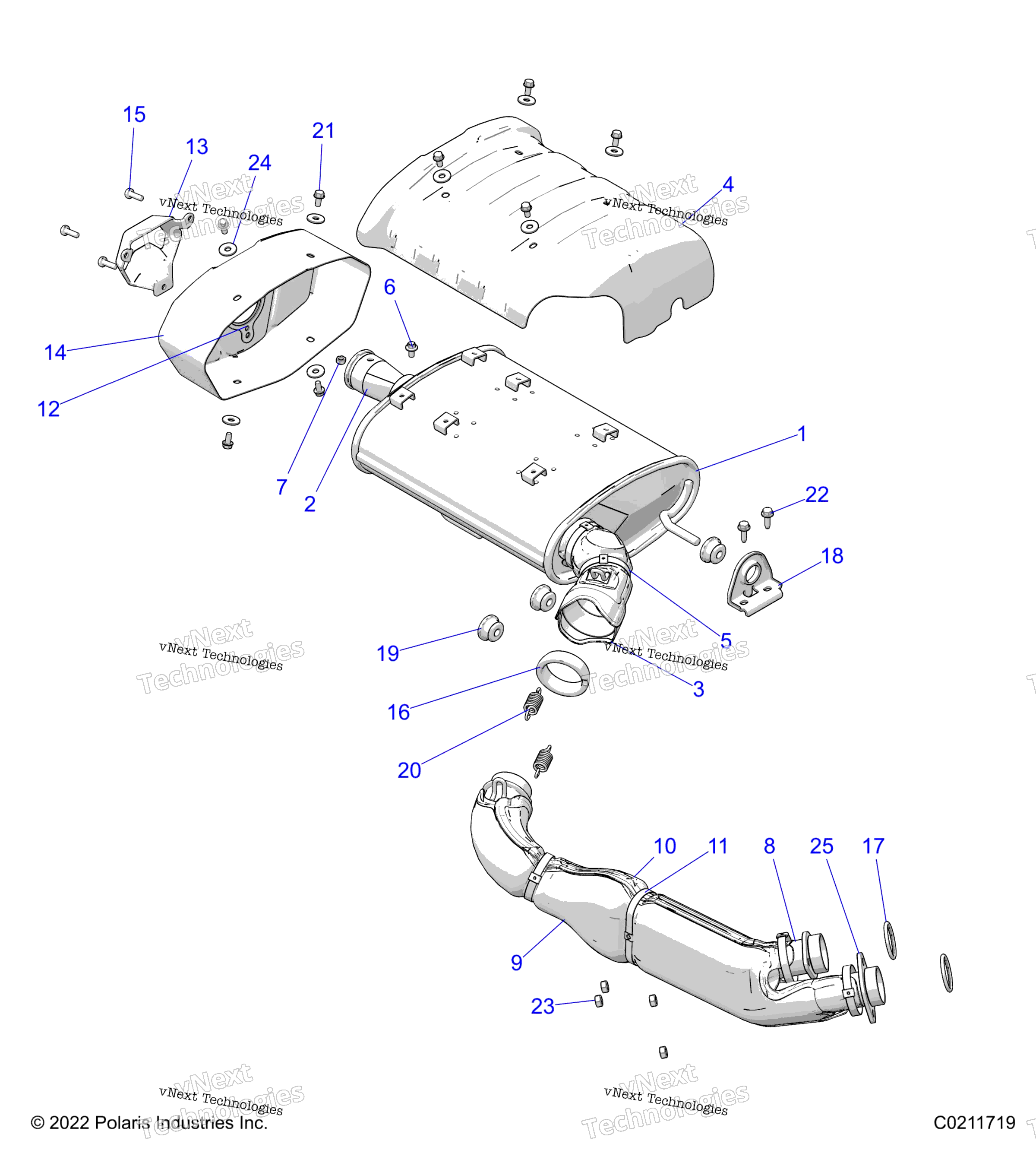 2025 SCRAMBLER XP 1000 55 LLP 49S (A25SGE95AT)