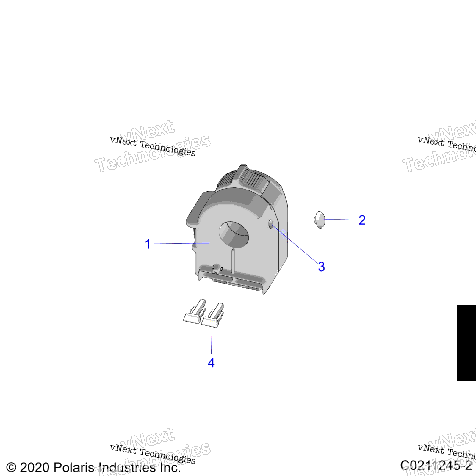 2025 SCRAMBLER XP 1000 55 LLP 49S (A25SGE95AT)