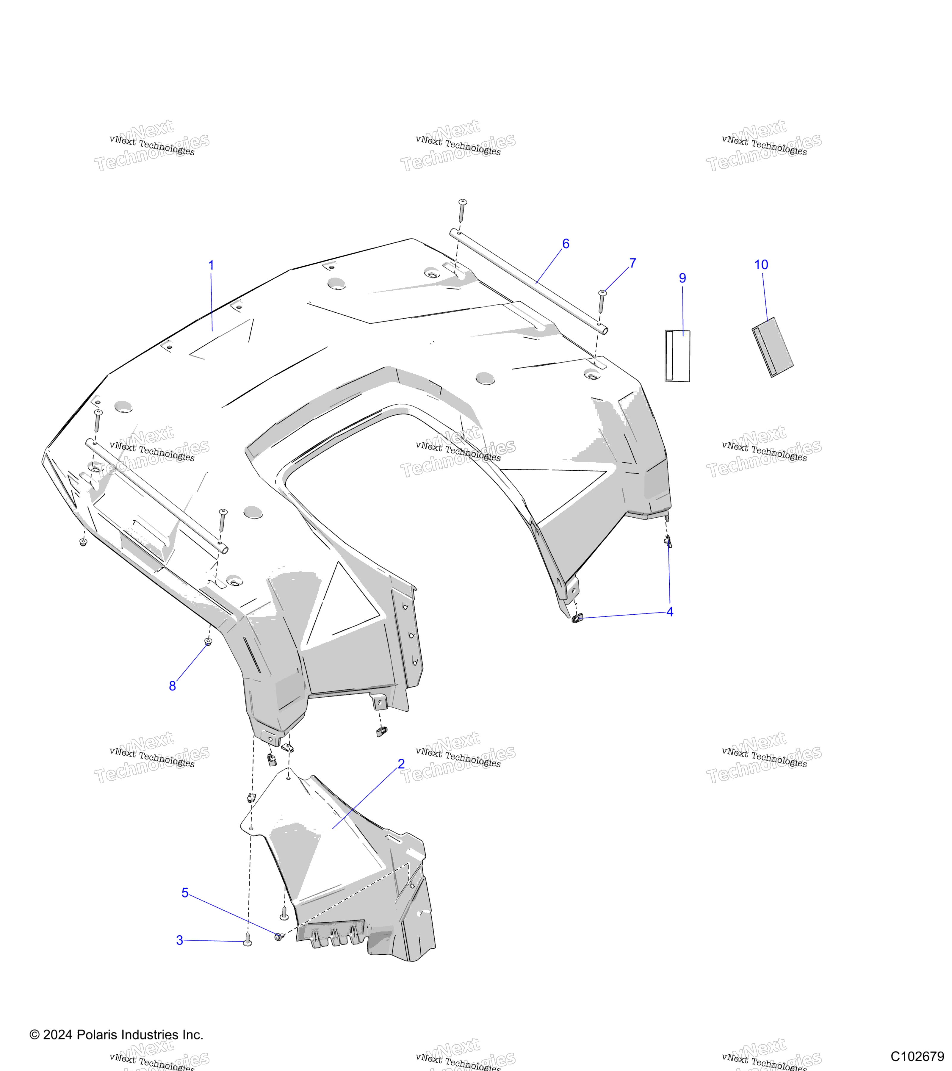 2025 SPORTSMAN 450 EPS HO 50S (A25SEE50B1/B3)