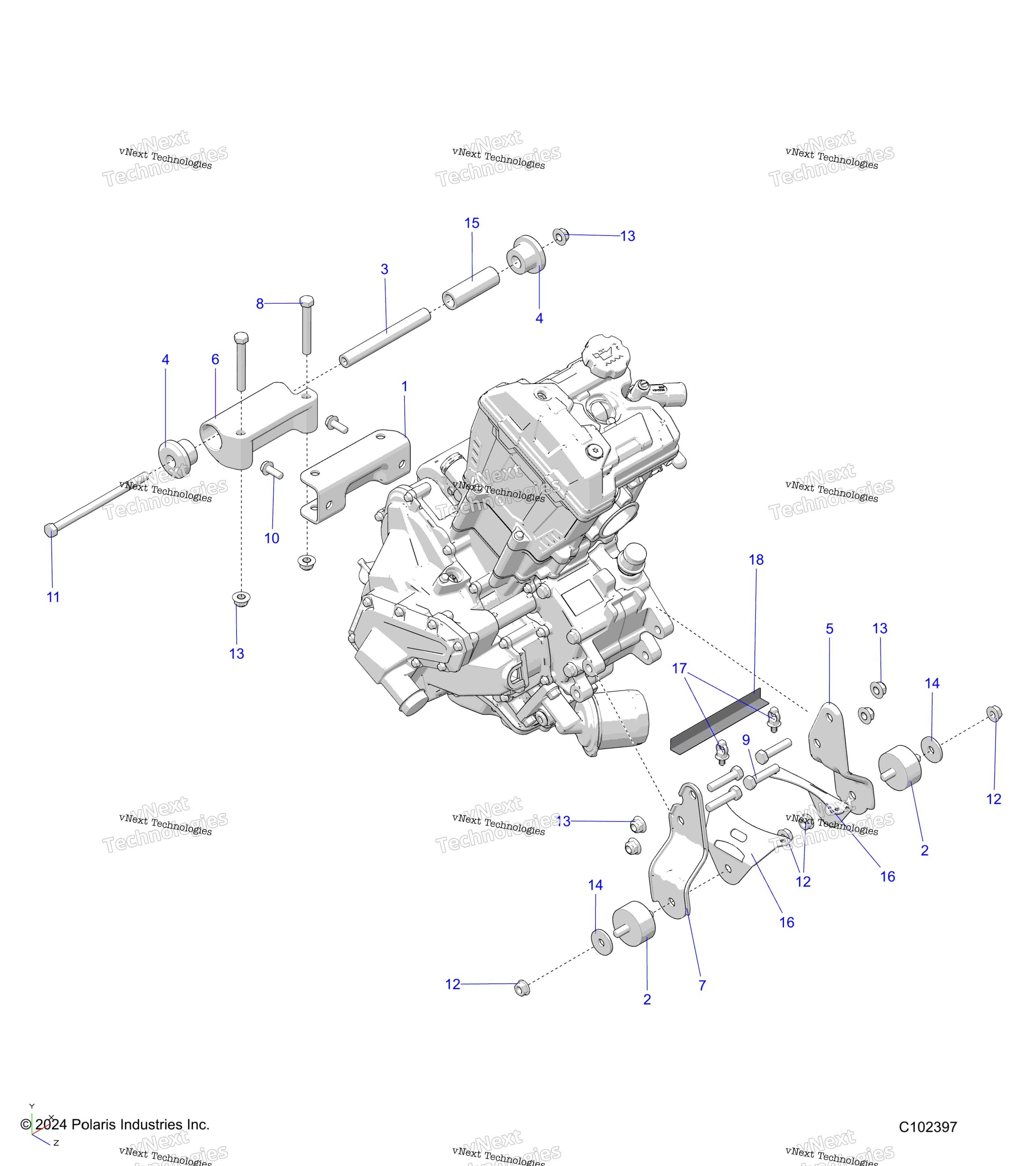 2025 SPORTSMAN 450 EPS HO 50S (A25SEE50B1/B3)