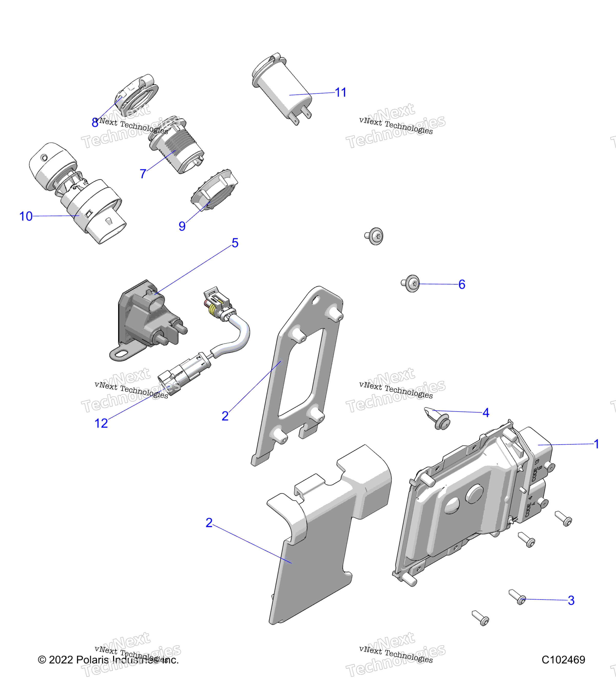 2025 SPORTSMAN 450 HO UTILITY 50S (A25SEG50B1/B3)