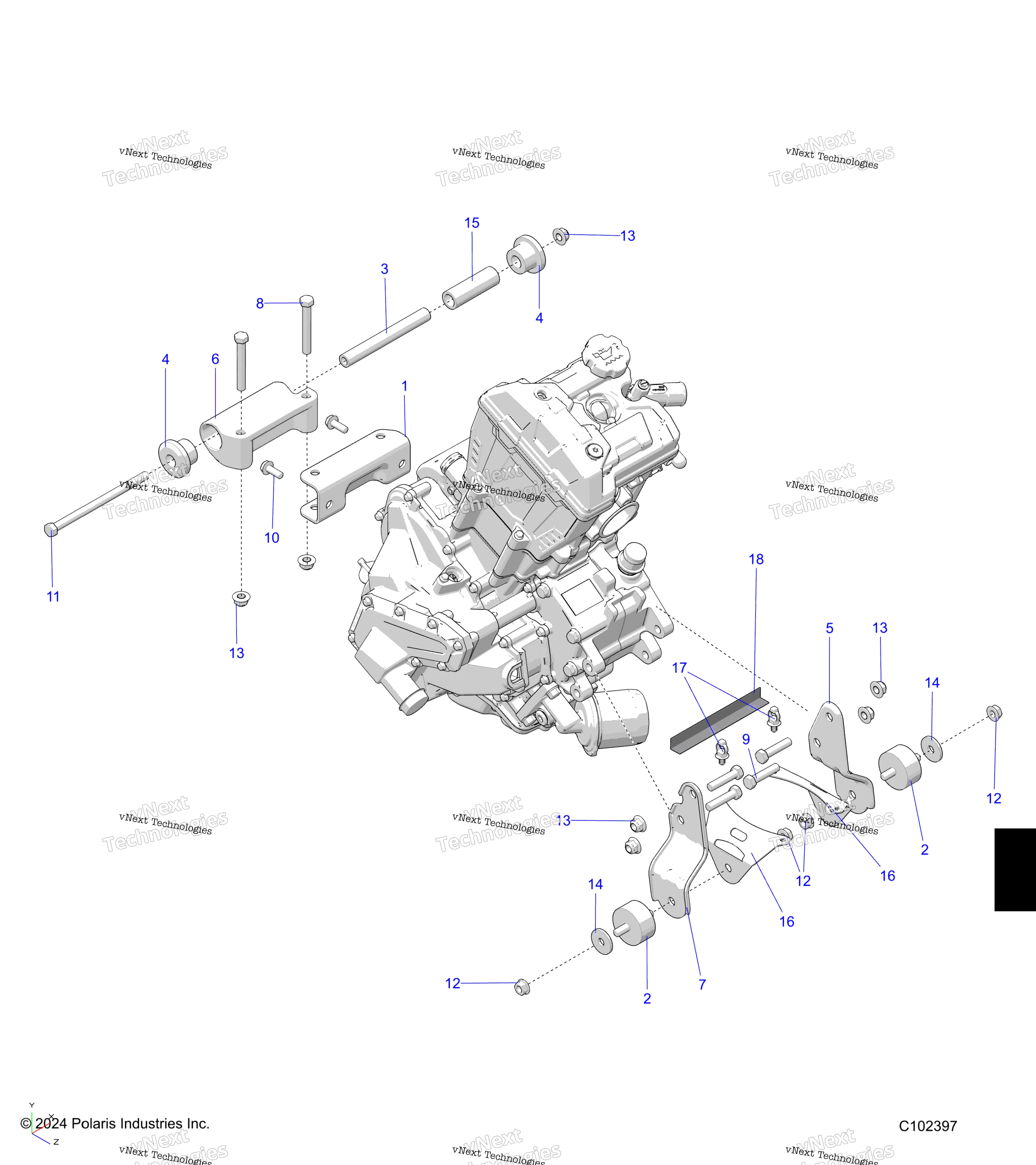 2025 SPORTSMAN 450 HO UTILITY 50S (A25SEG50B1/B3)