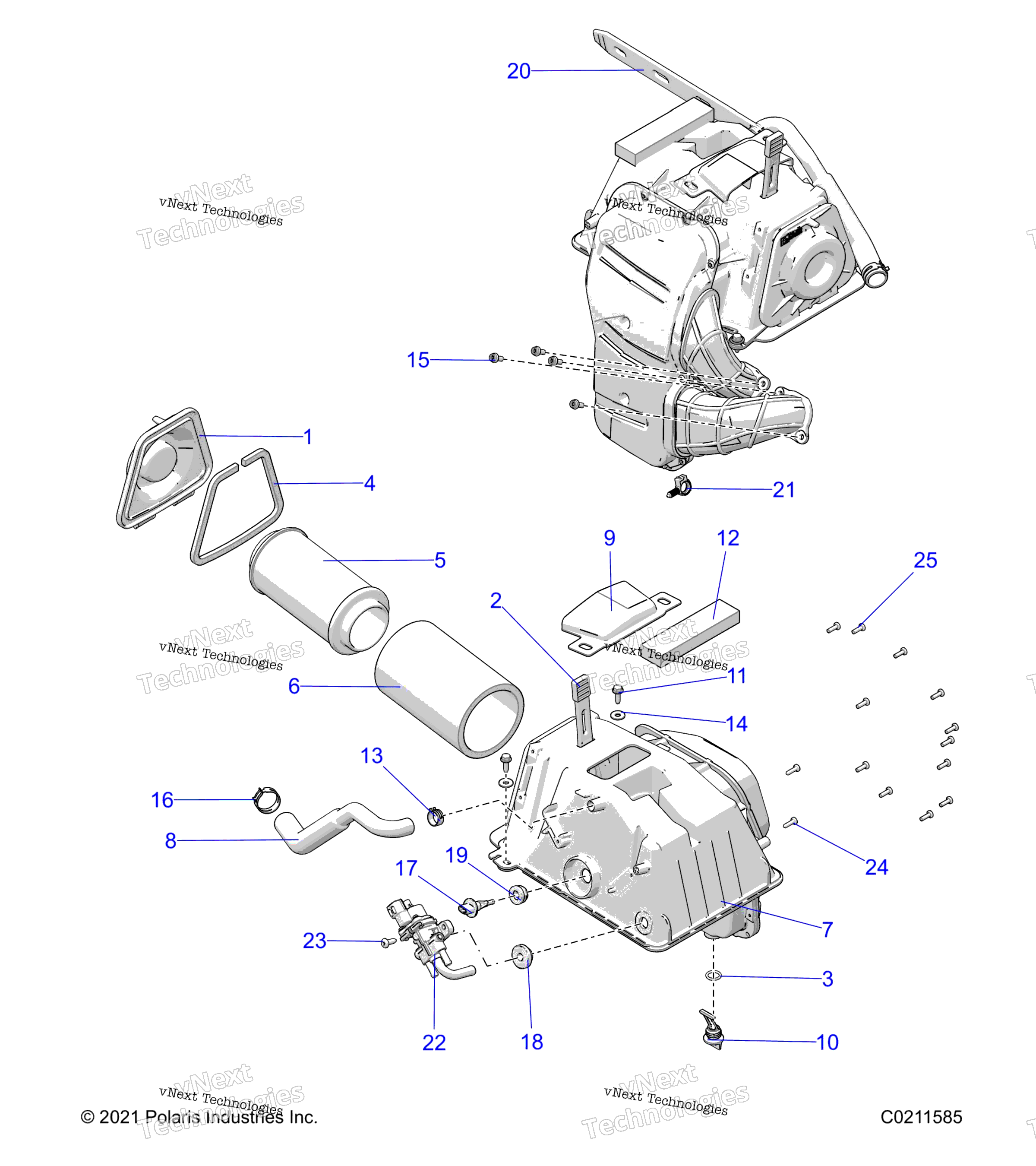 2025 SPORTSMAN TOURING 850 48" (A25SYE85AL)