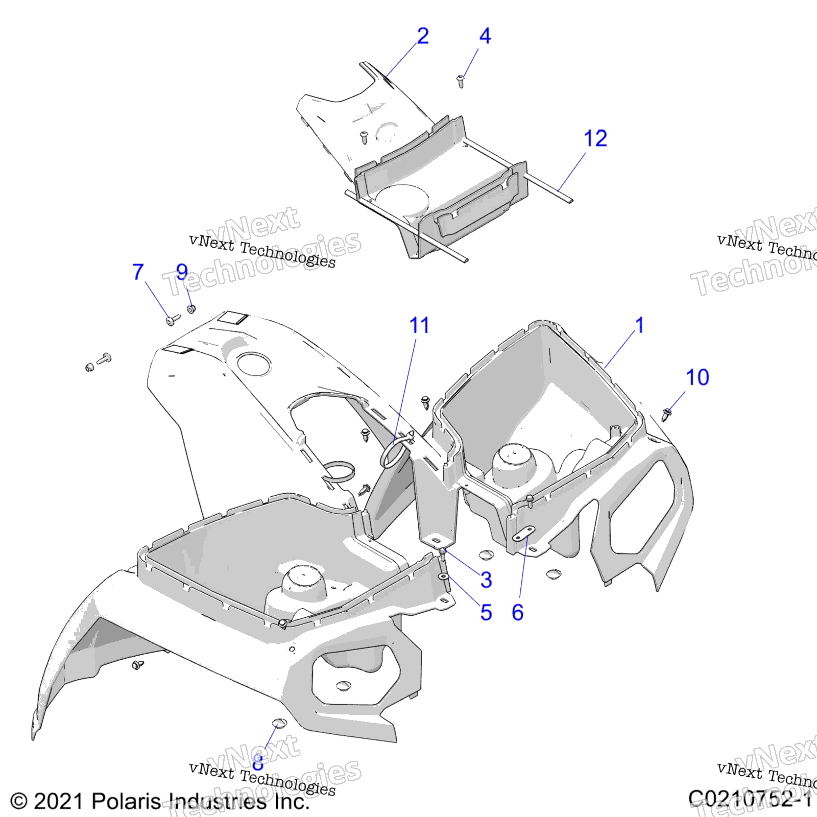 2024 SPORTSMAN TOURING 570 EPS (A24SJE57AX)