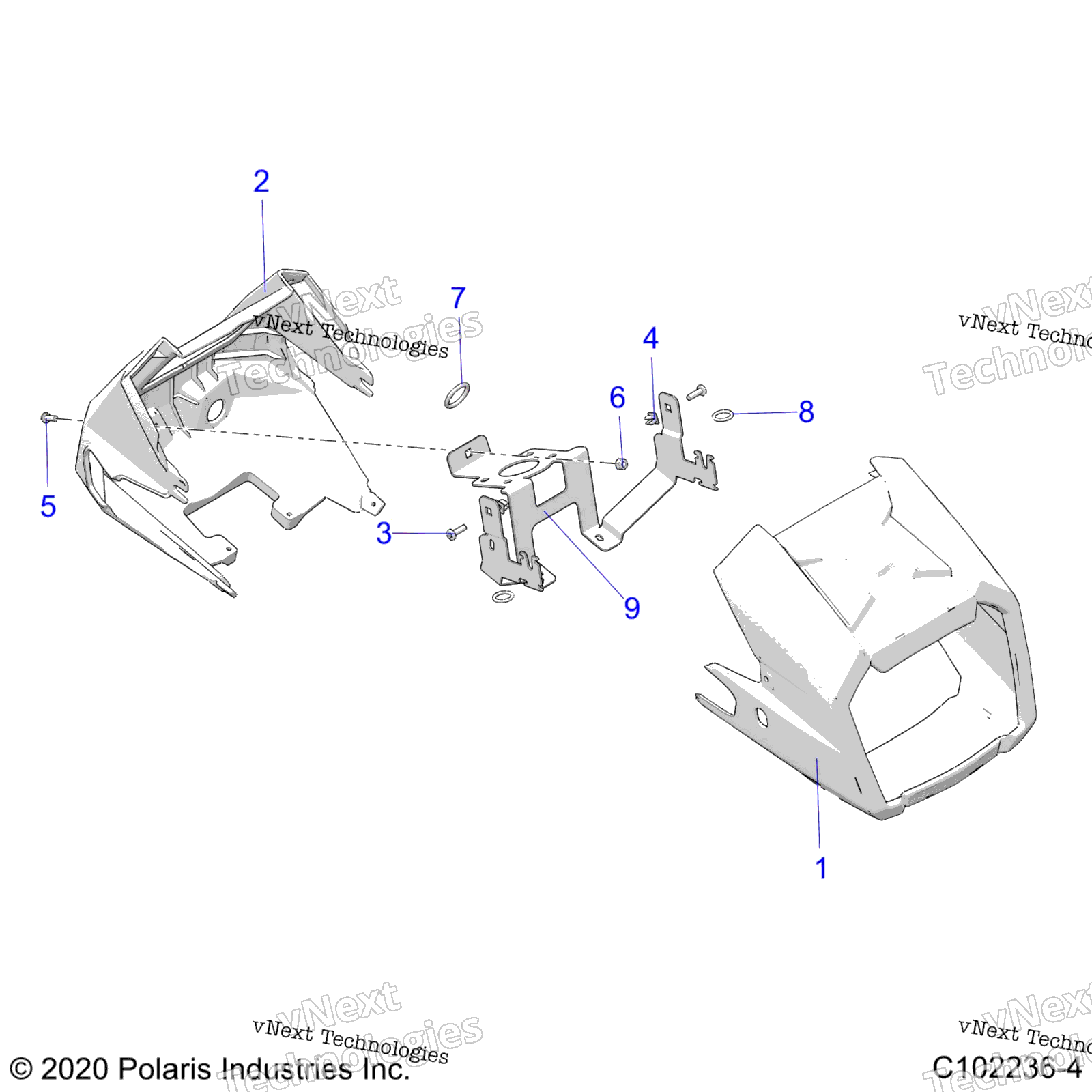 2024 SPORTSMAN TOURING 570 EPS (A24SJE57AX)
