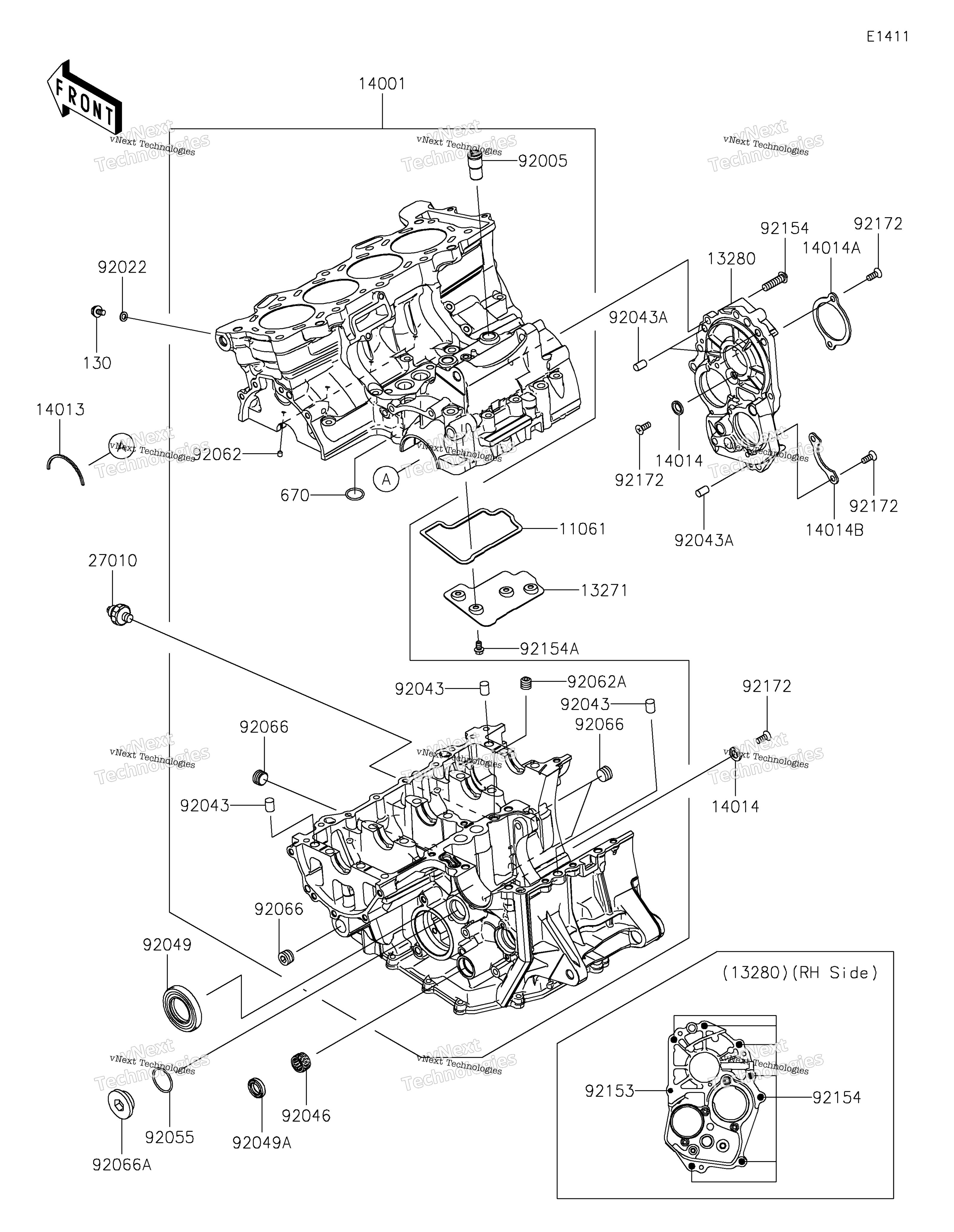 2022 Ninja ZX-6R (US) (ZX636HNFAN)