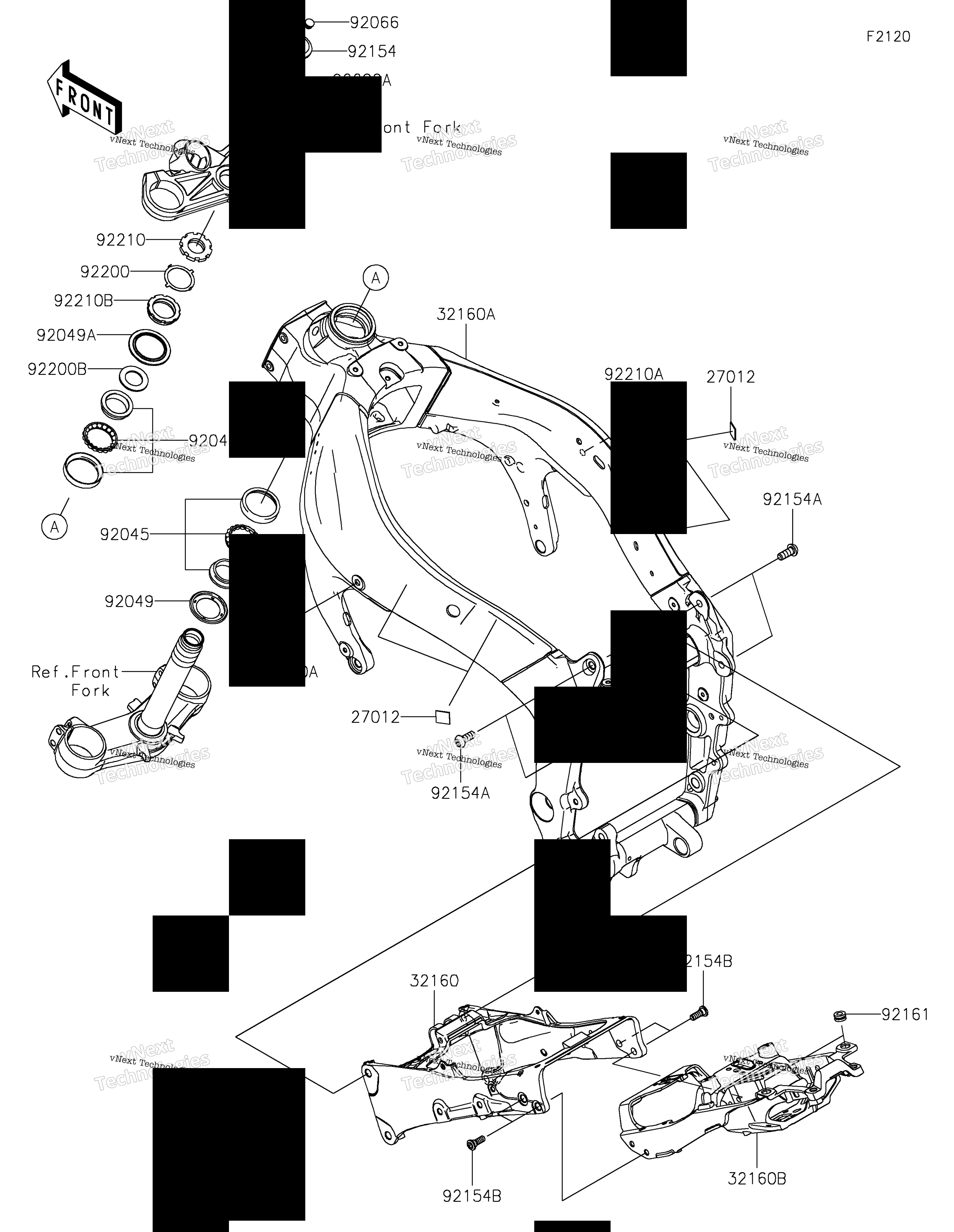 2022 Ninja ZX-6R (US) (ZX636HNFAN)
