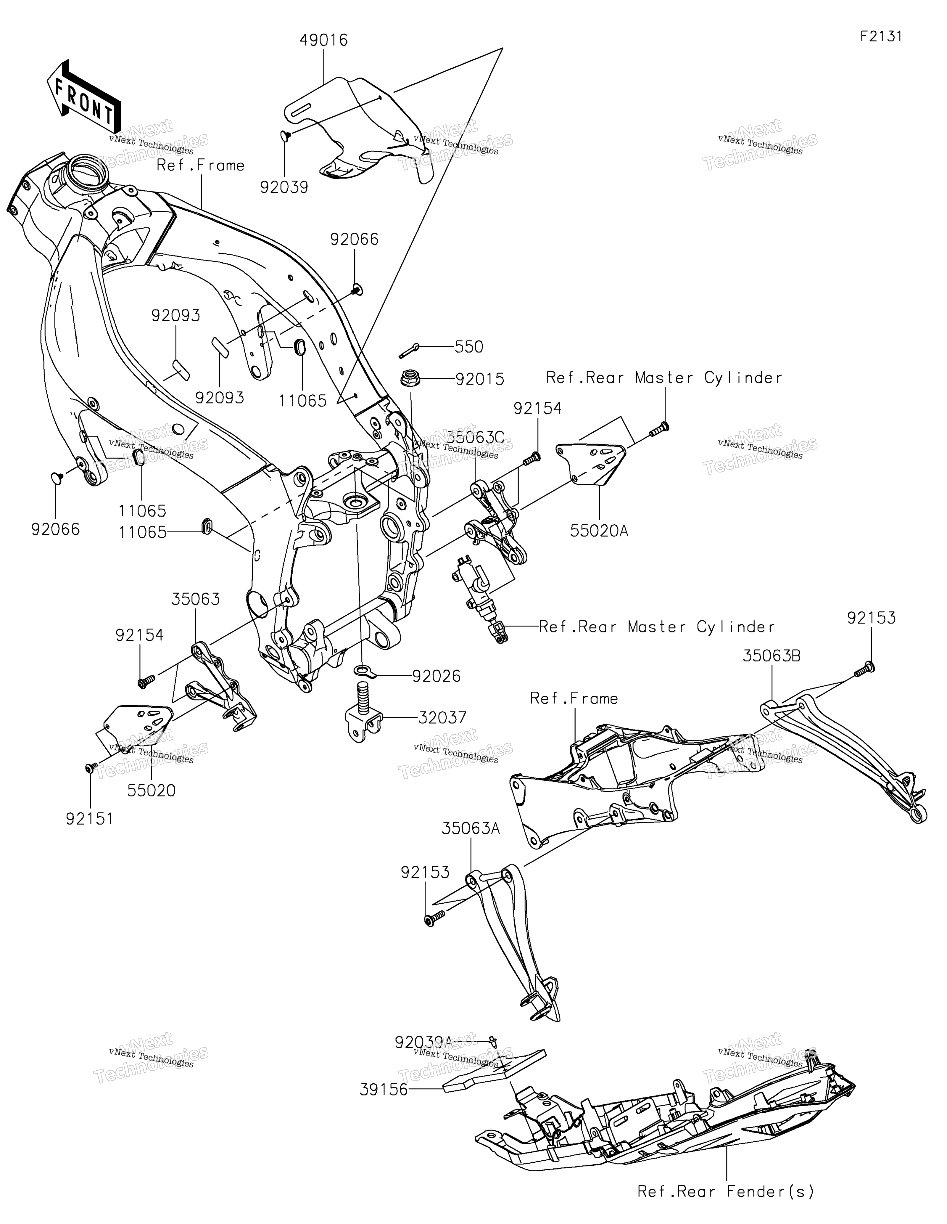2022 Ninja ZX-6R (US) (ZX636HNFAN)