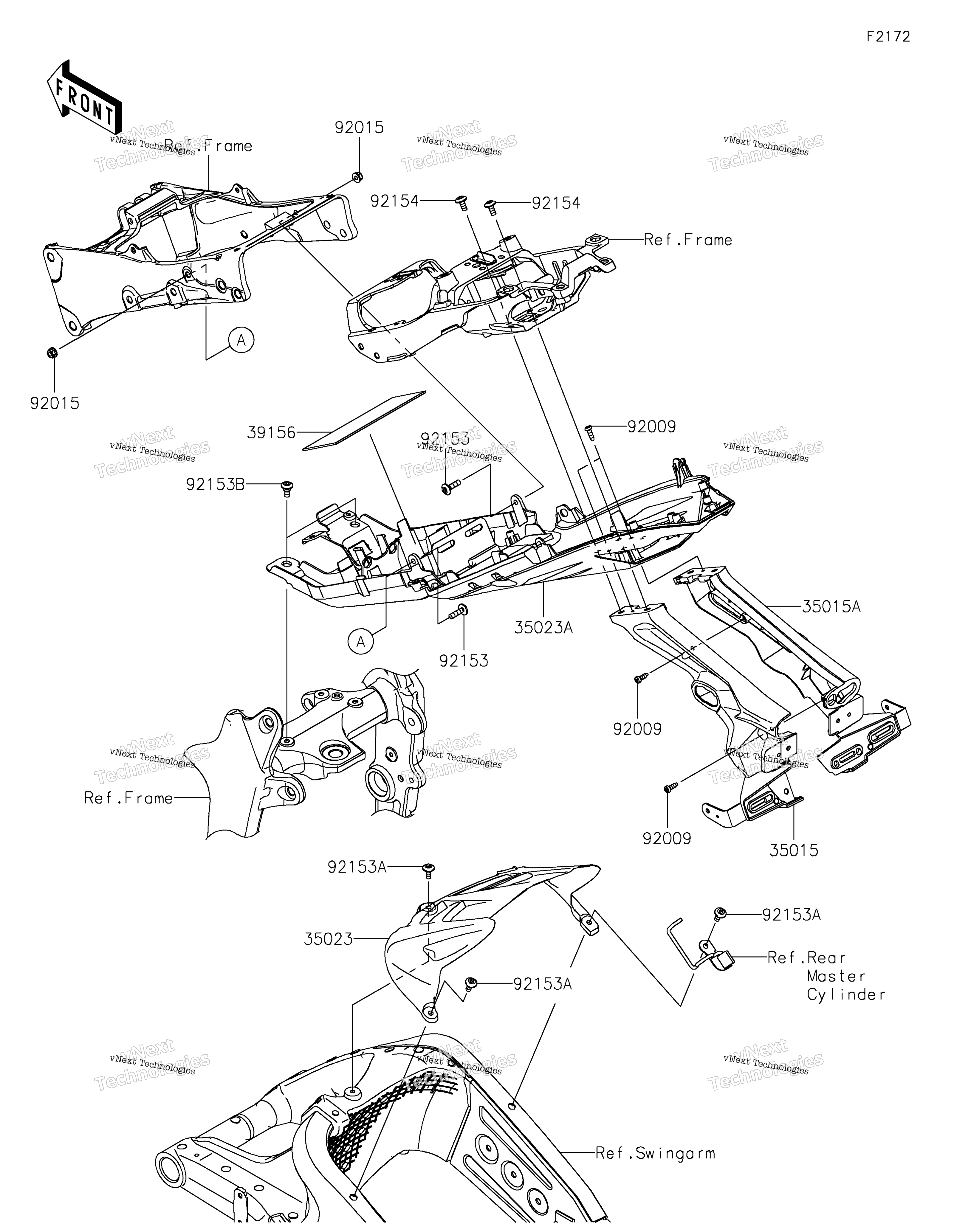 2022 Ninja ZX-6R (US) (ZX636HNFAN)