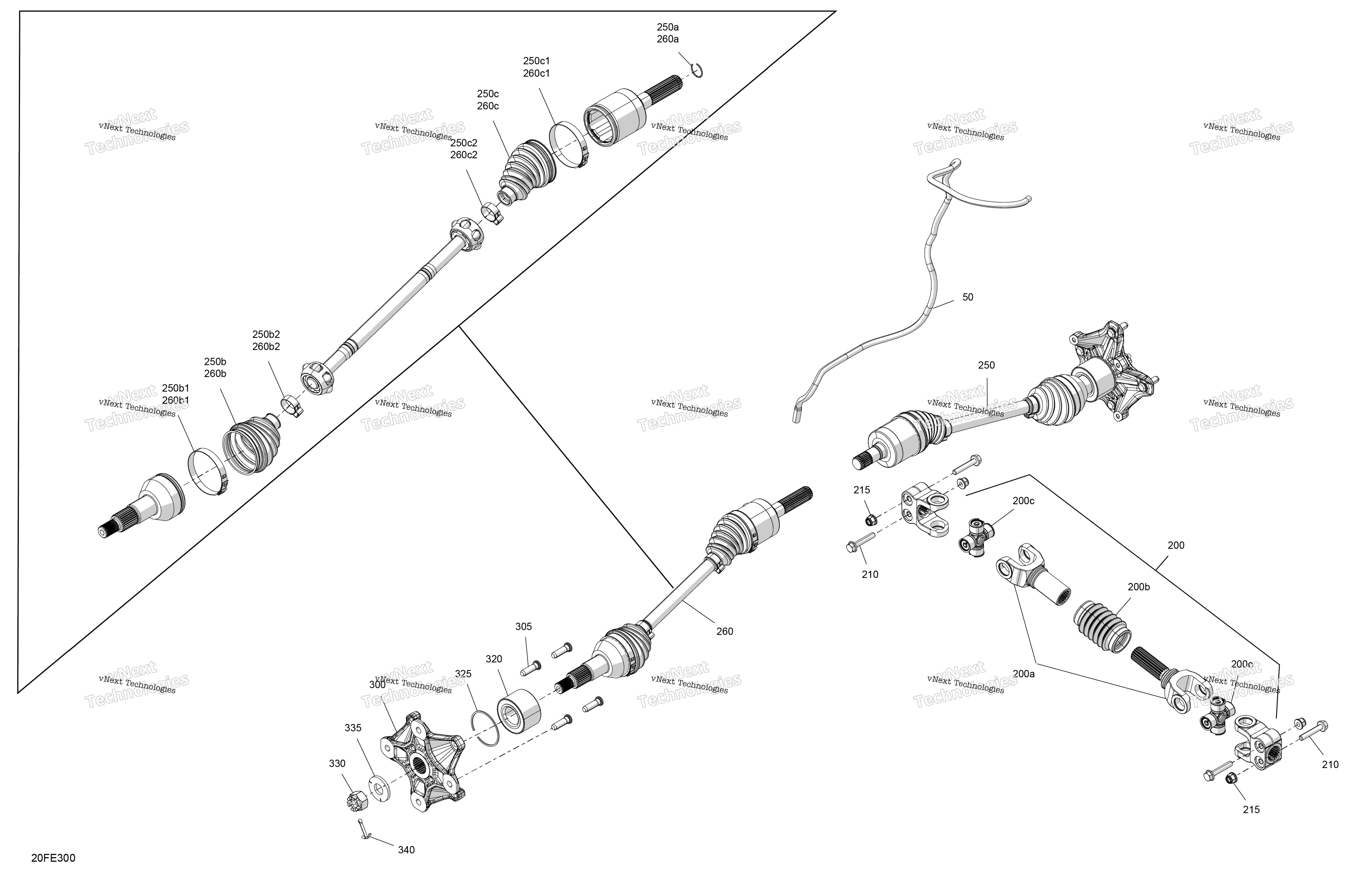 2025 OUT-MAX - 4X4 - XT - 850 - 4SSG - Fiery Red Metallic