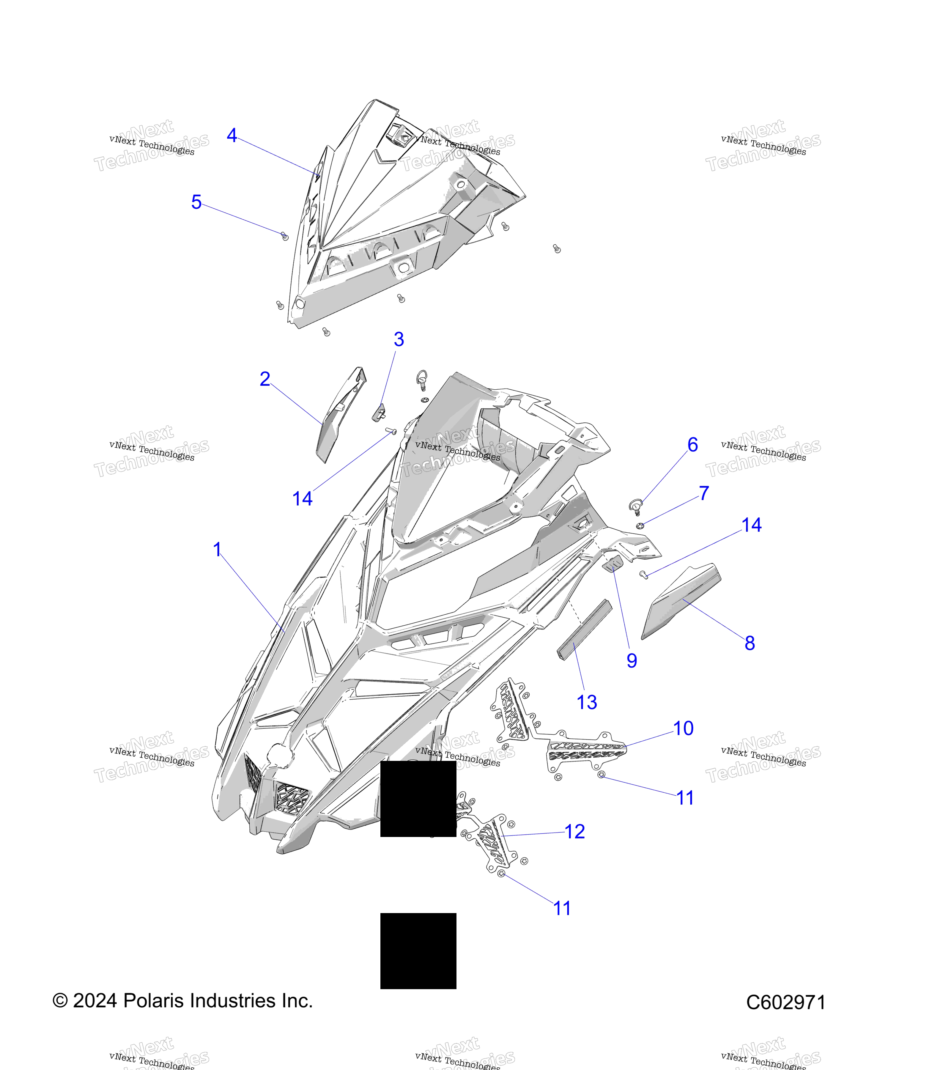 2025 600 INDY CROSS COUNTRY 136 (S25TDL6LSA)