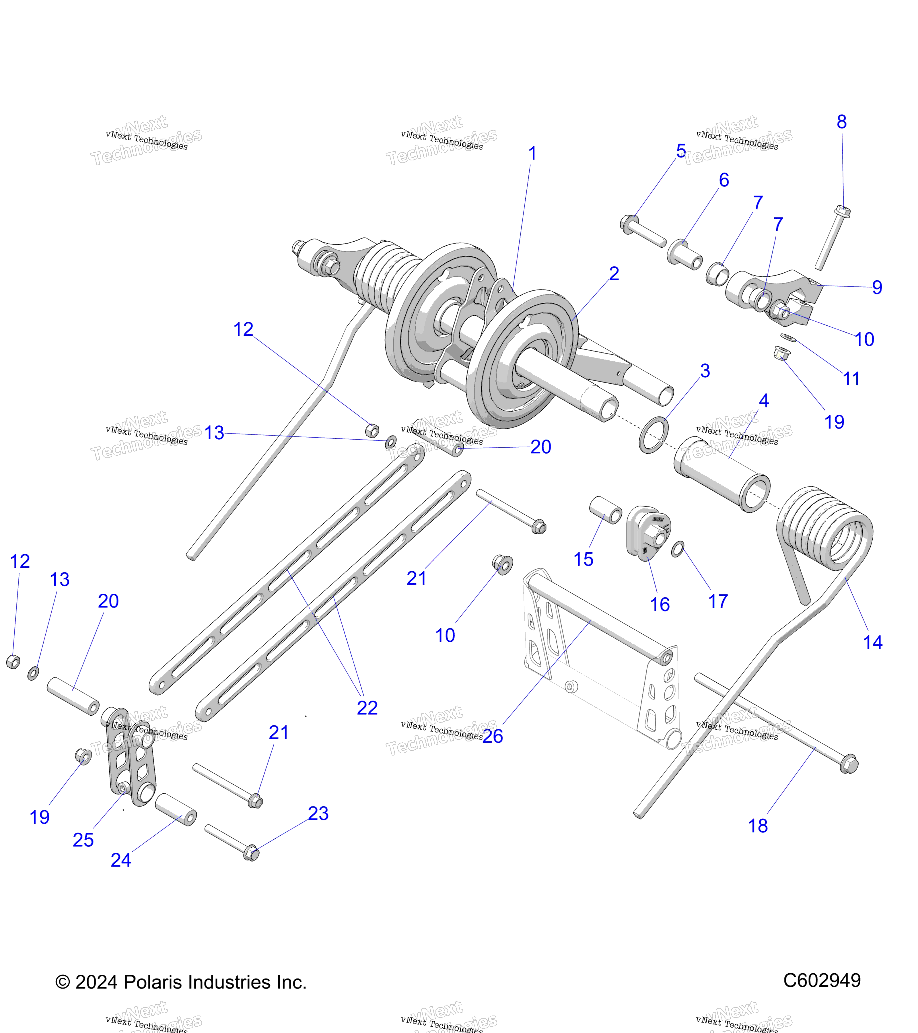 2025 600 INDY CROSS COUNTRY 136 (S25TDL6LSA)