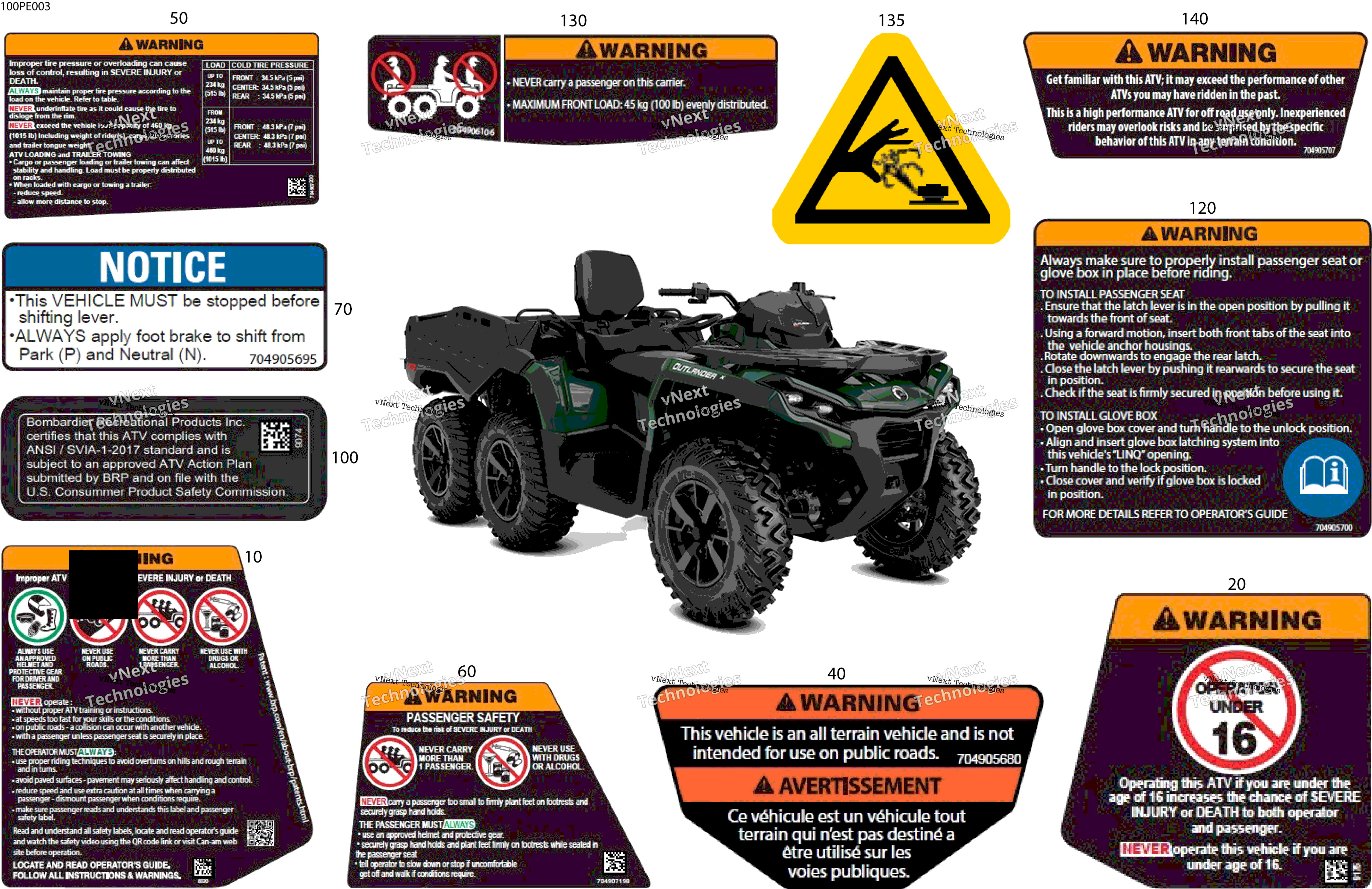 2025 OUT-MAX - 6X6 - DPS - 650 EFI - 5YSA - Tundra Green
