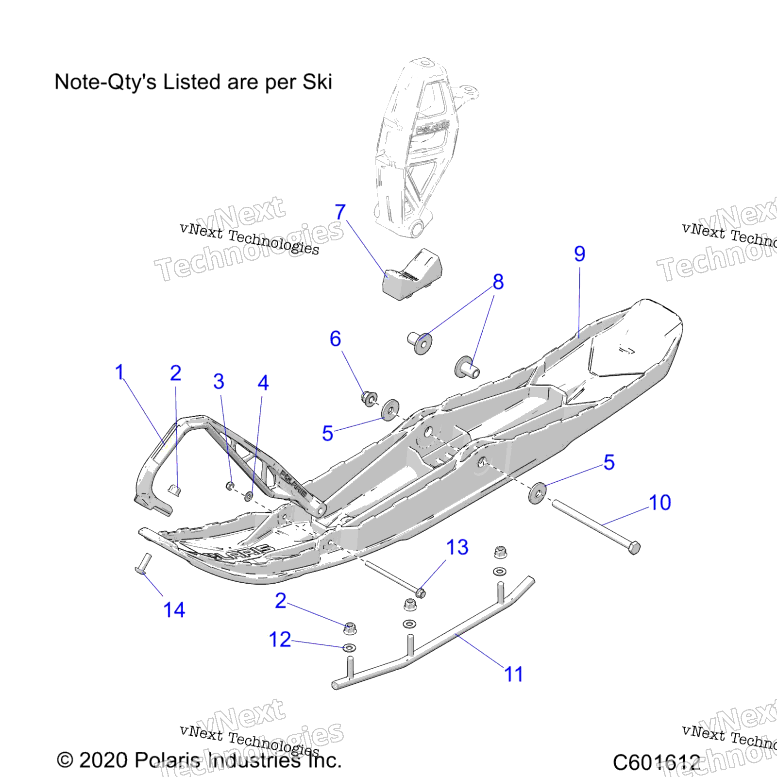 2025 850 INDY XCR 128 ALL OPTIONS (S25TKL8RS)