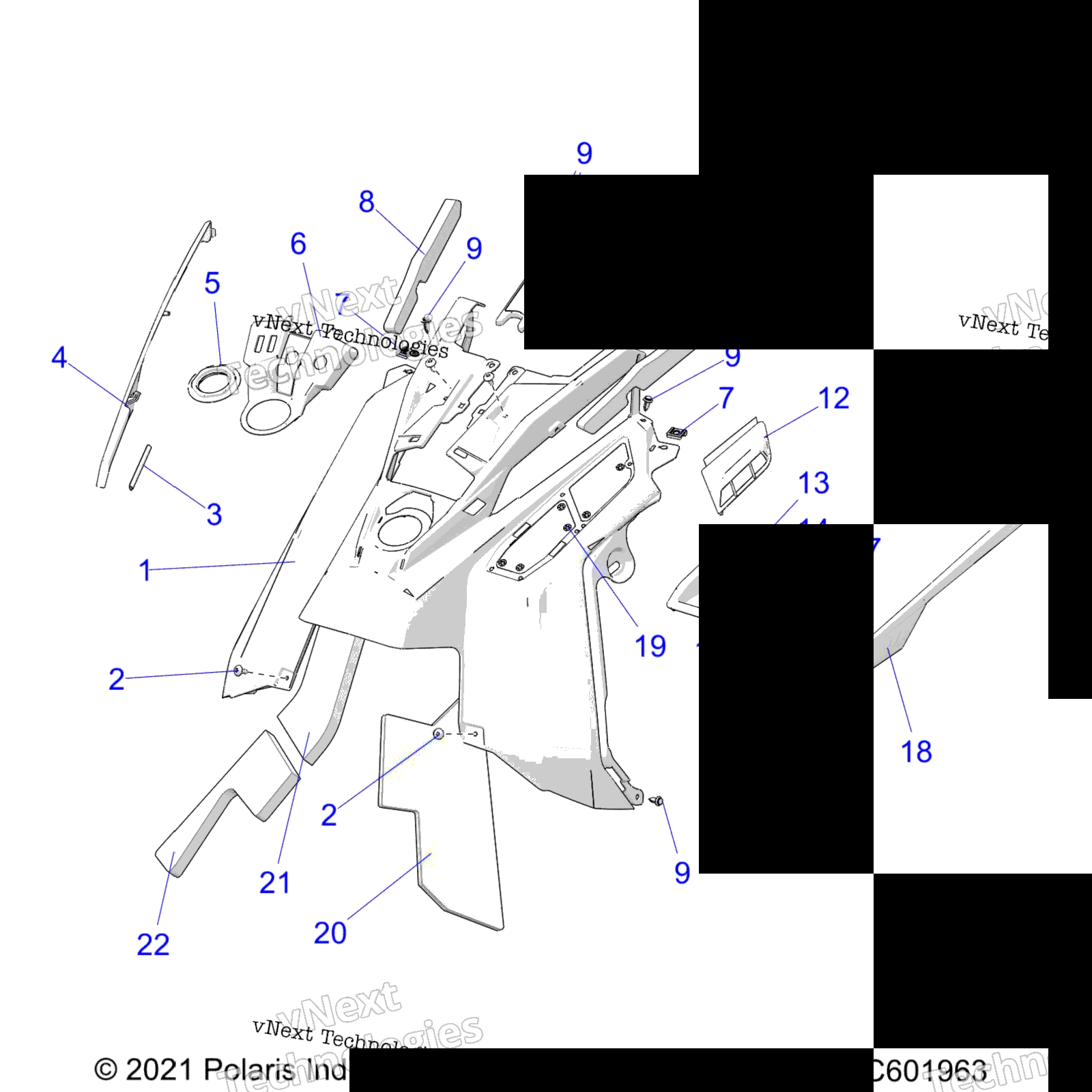 2025 850 PRO RMK 165 ALL OPTIONS (S25TGM8RS)