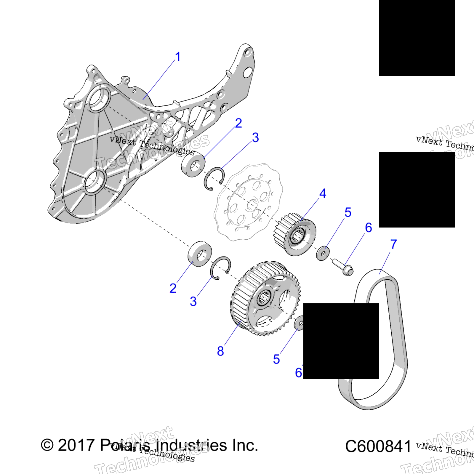 2025 850 PRO RMK 165 ALL OPTIONS (S25TGM8RS)