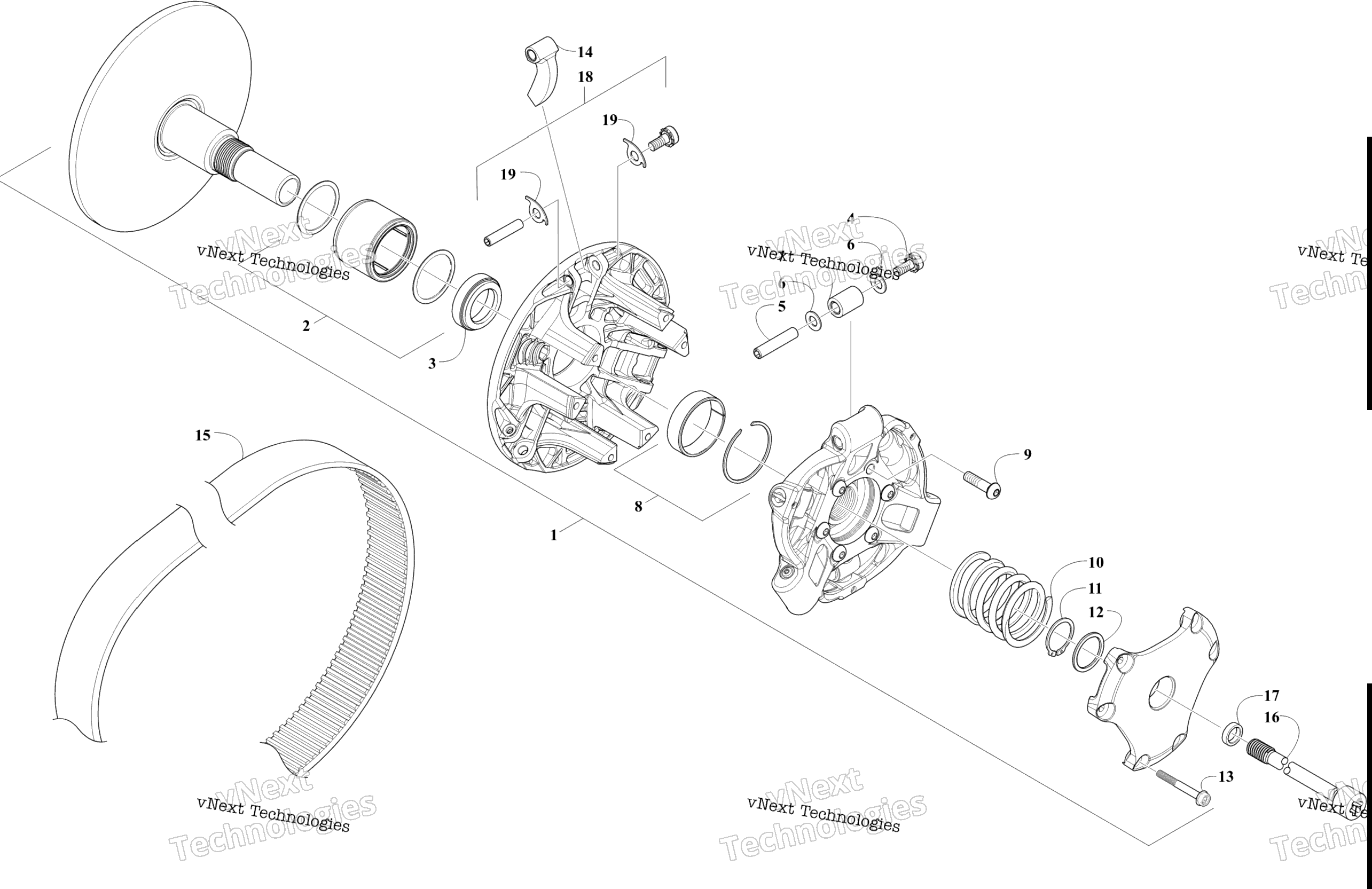 2025 ZR 600 ES 137 R-XC (1.35) GREEN (S2025CADREUSG)