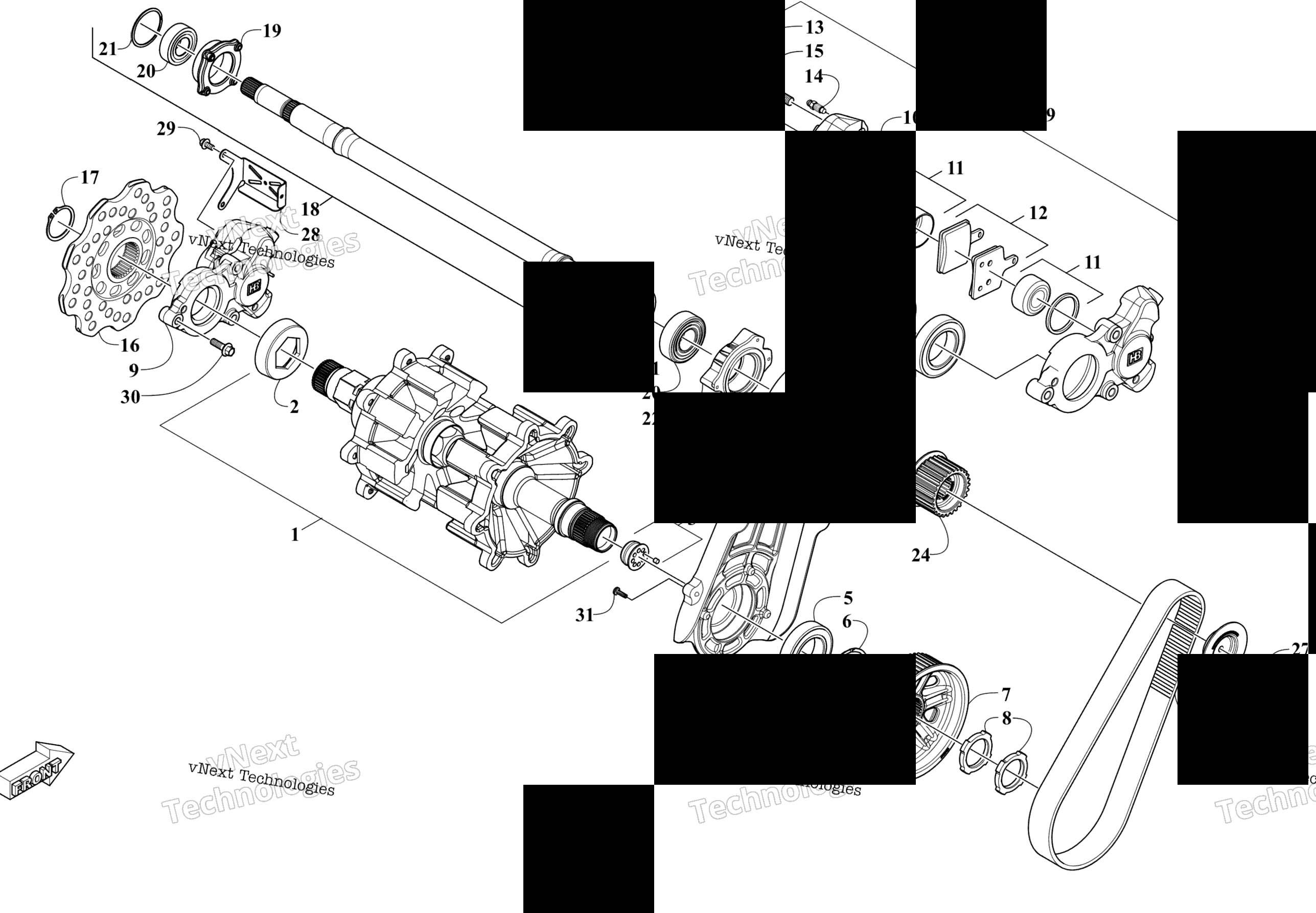 2025 ZR 600 ES 137 R-XC (1.35) GREEN (S2025CADREUSG)