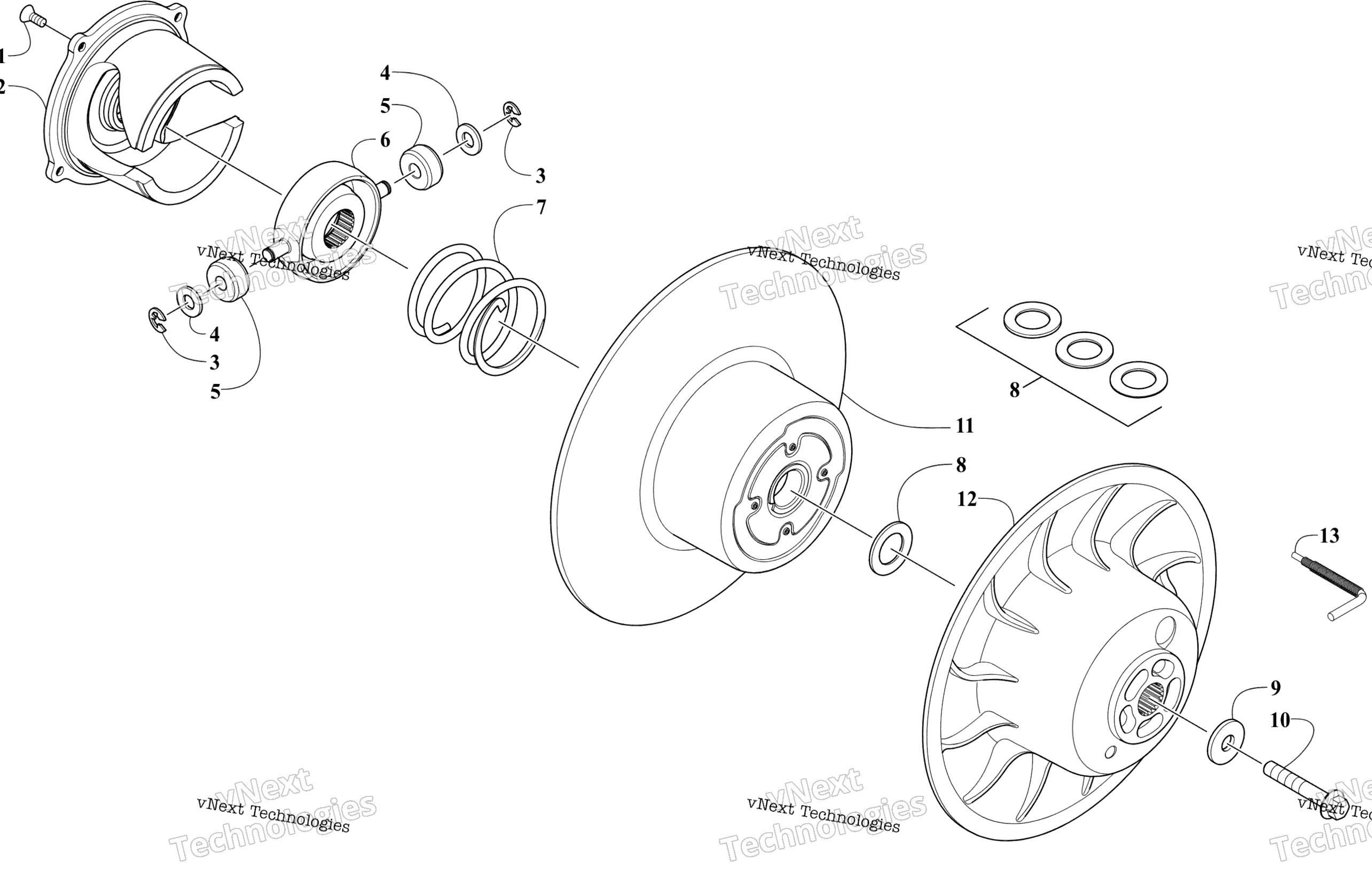 2025 ZR 600 ES 137 R-XC (1.35) GREEN (S2025CADREUSG)