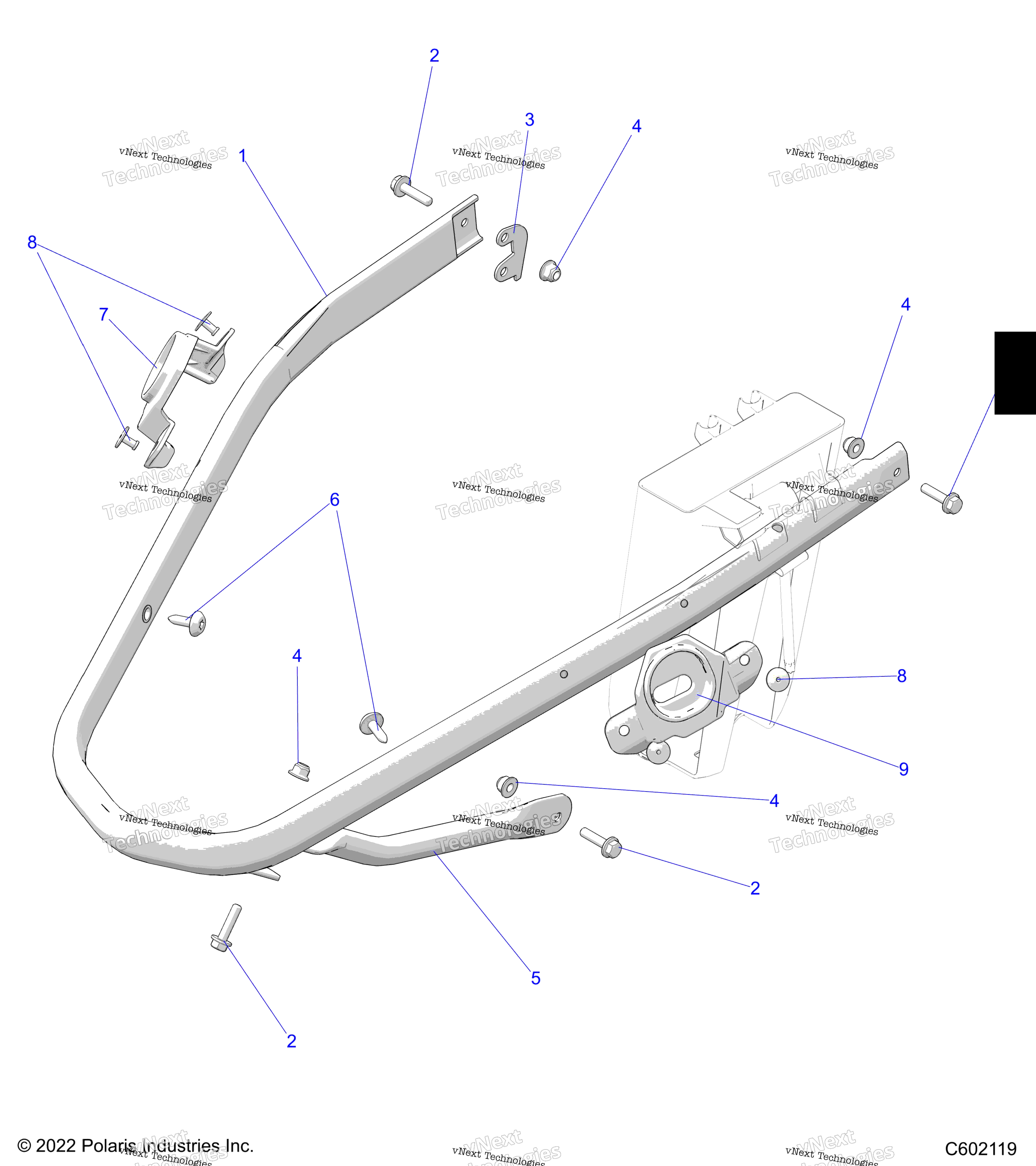 2025 PATRIOT 9R INDY XCR 128 ALL OPTIONS (S25TKL9BS)