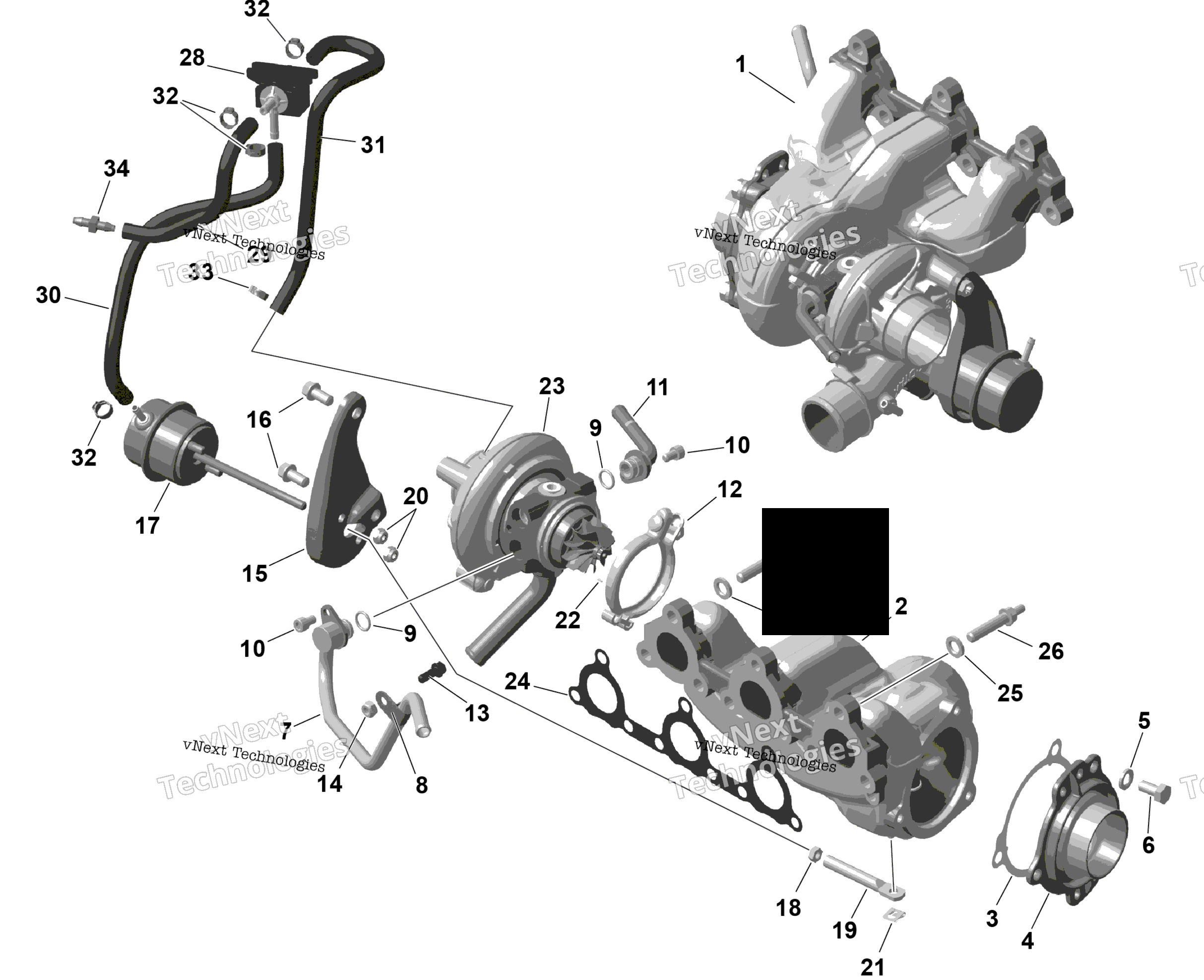 2026 RENEGADE - X - 900 ACE TURBO R - BSTA - Deep Black - 15X137X1.5IR Track