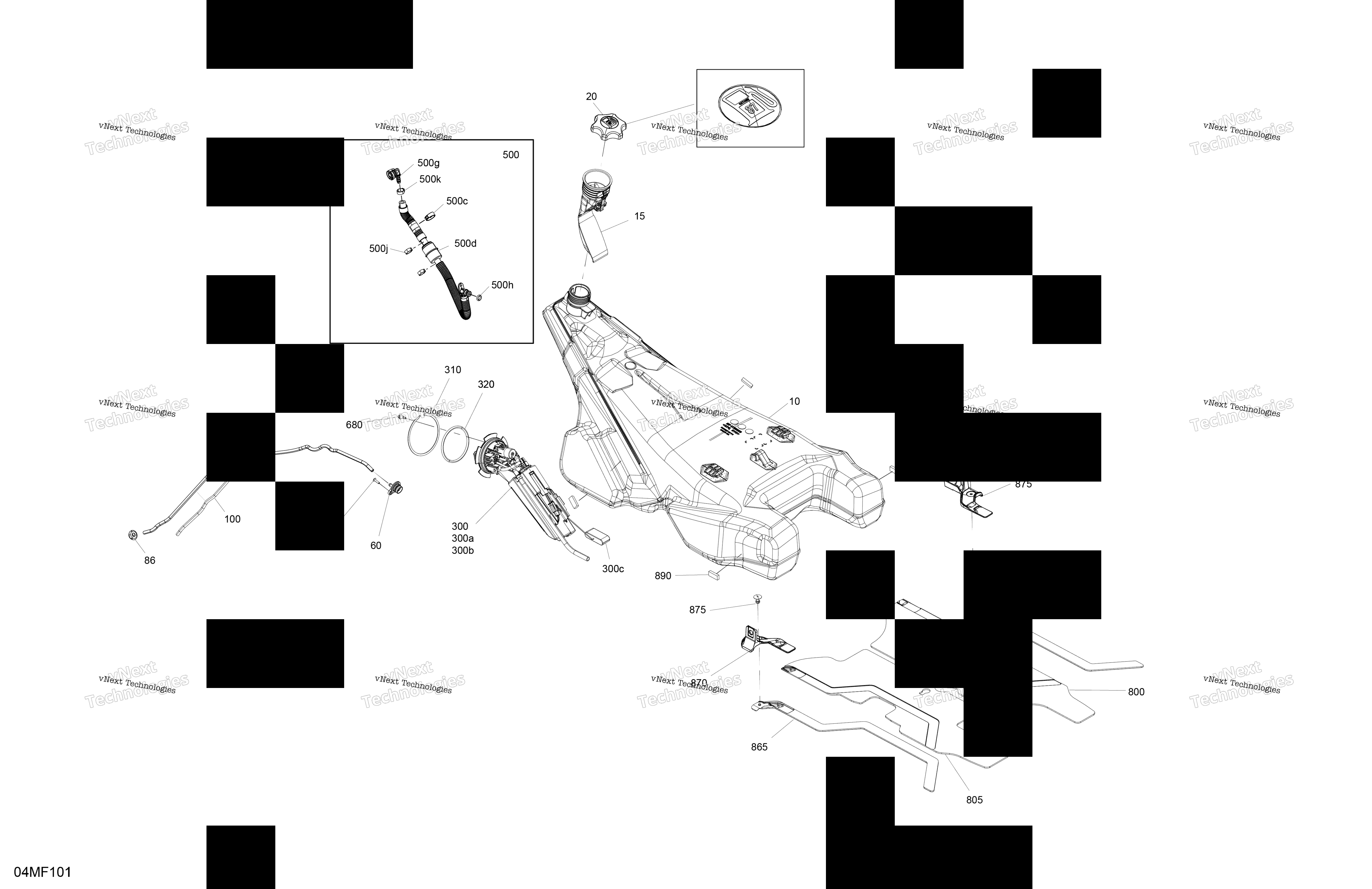 2026 SKANDIC - LE - 600 ACE - AKTA - Deep Black - 20X154X1.5CST Track