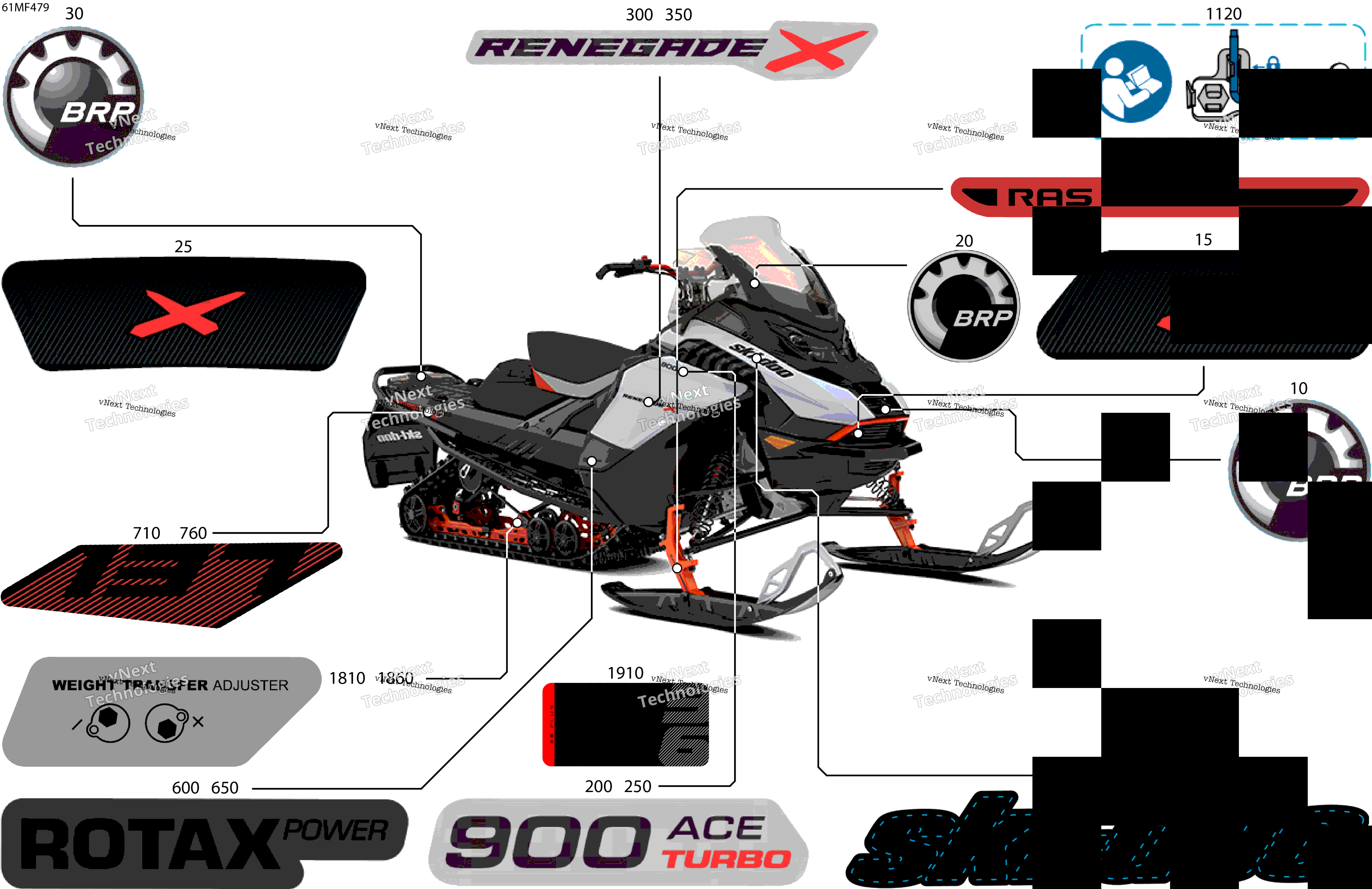 2026 RENEGADE - X - 900 ACE TURBO - DXTG - Catalyst Gray - 15X137X1.5IR Track