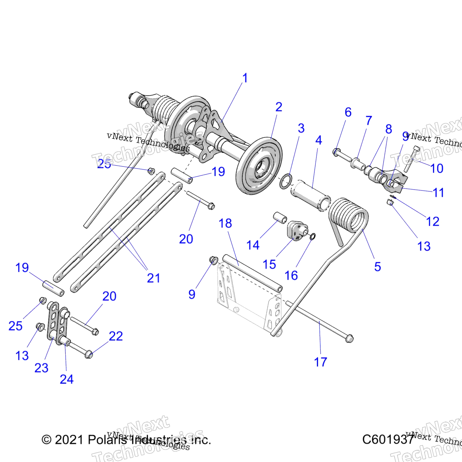 2025 PATRIOT 9R INDY XCR 128 ALL OPTIONS (S25TKL9BS)