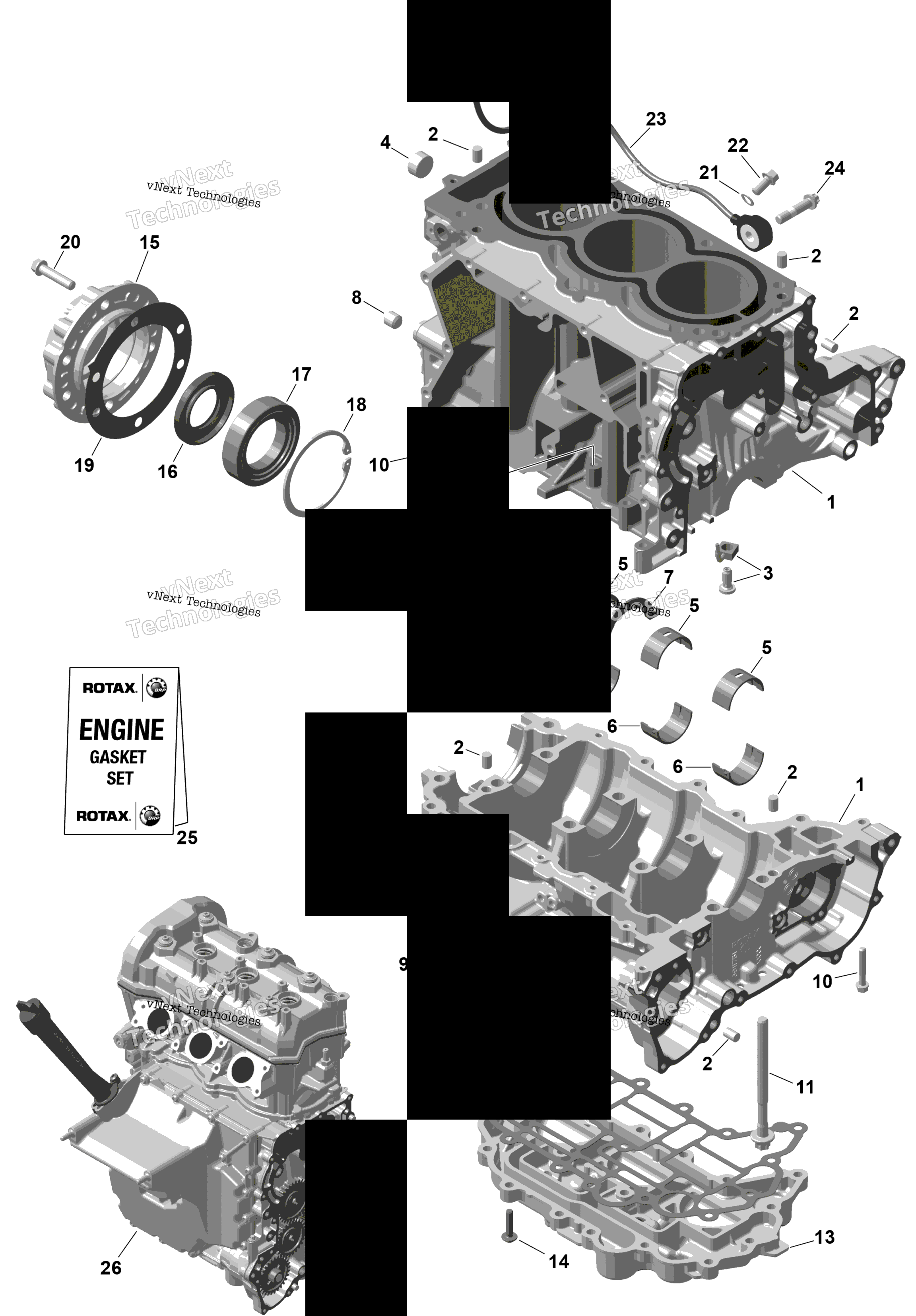 2026 RENEGADE - X - 900 ACE TURBO - DXTD - Deep Black - 15X137X1.25RS Track