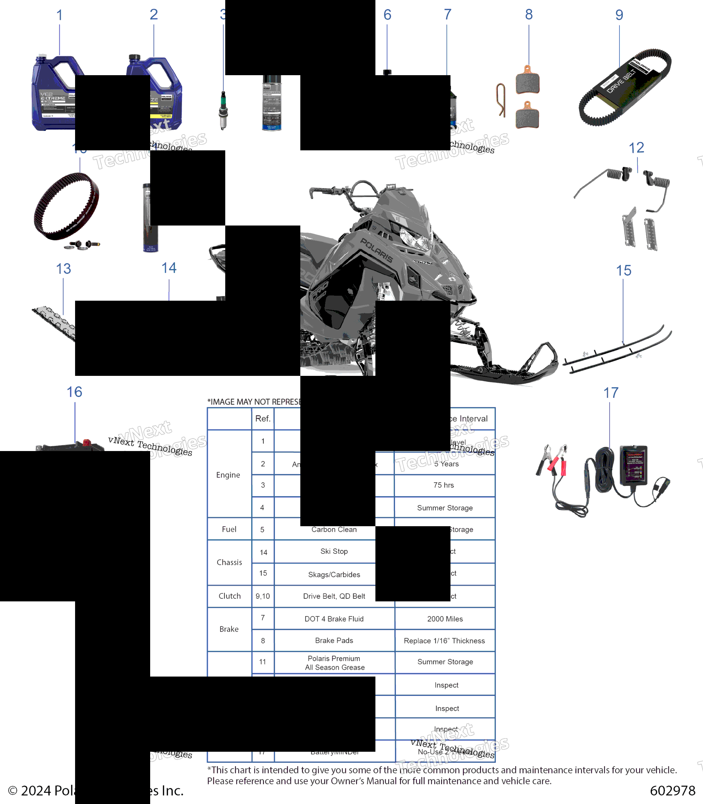 2025 PATRIOT BOOST RMK KHAOS 165 ALL OPTIONS (S25TGG8MS)