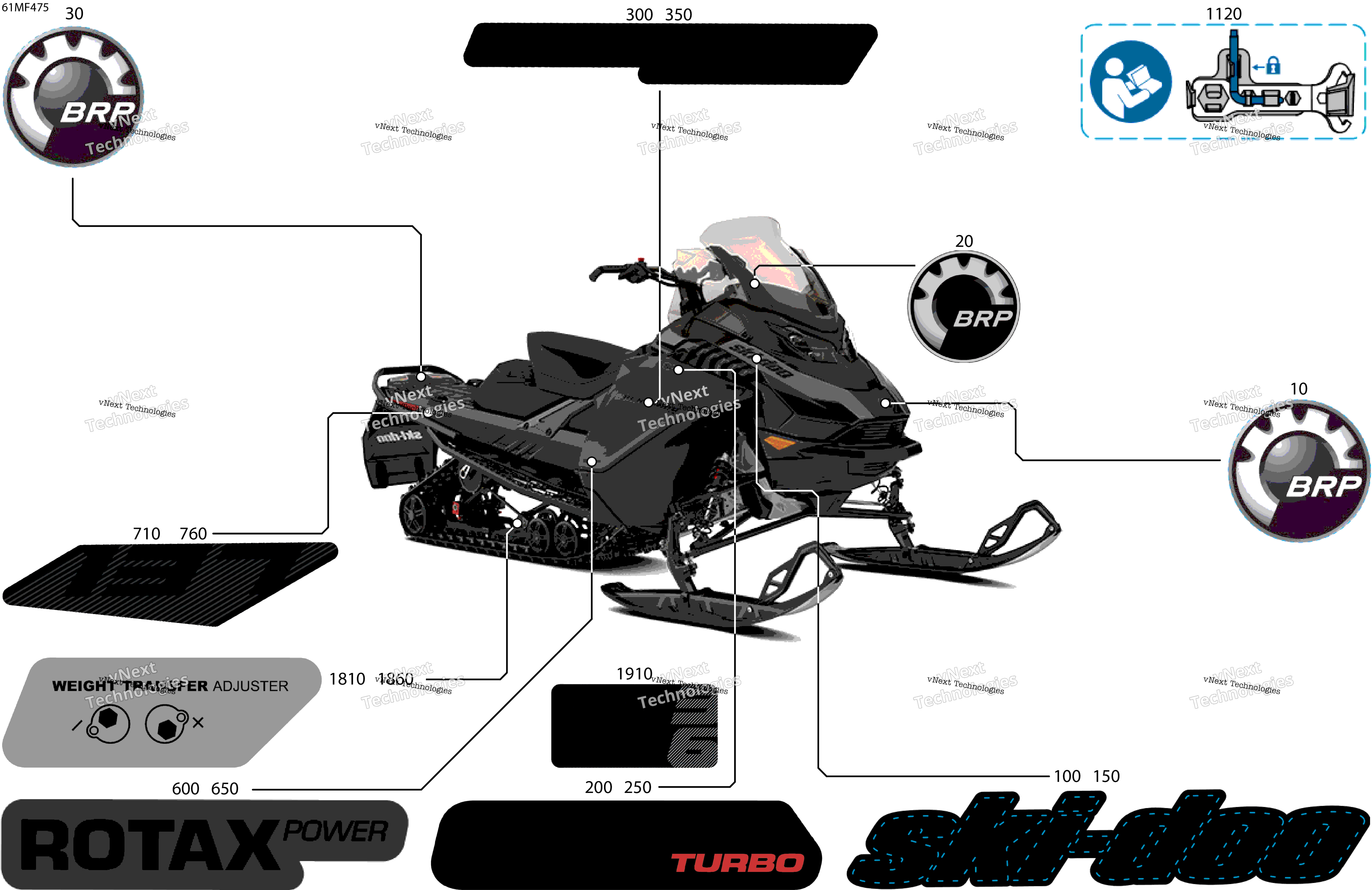 2026 RENEGADE - Adrenaline - 900 ACE TURBO - DUTA - Deep Black - 15X137X1.25RS Track