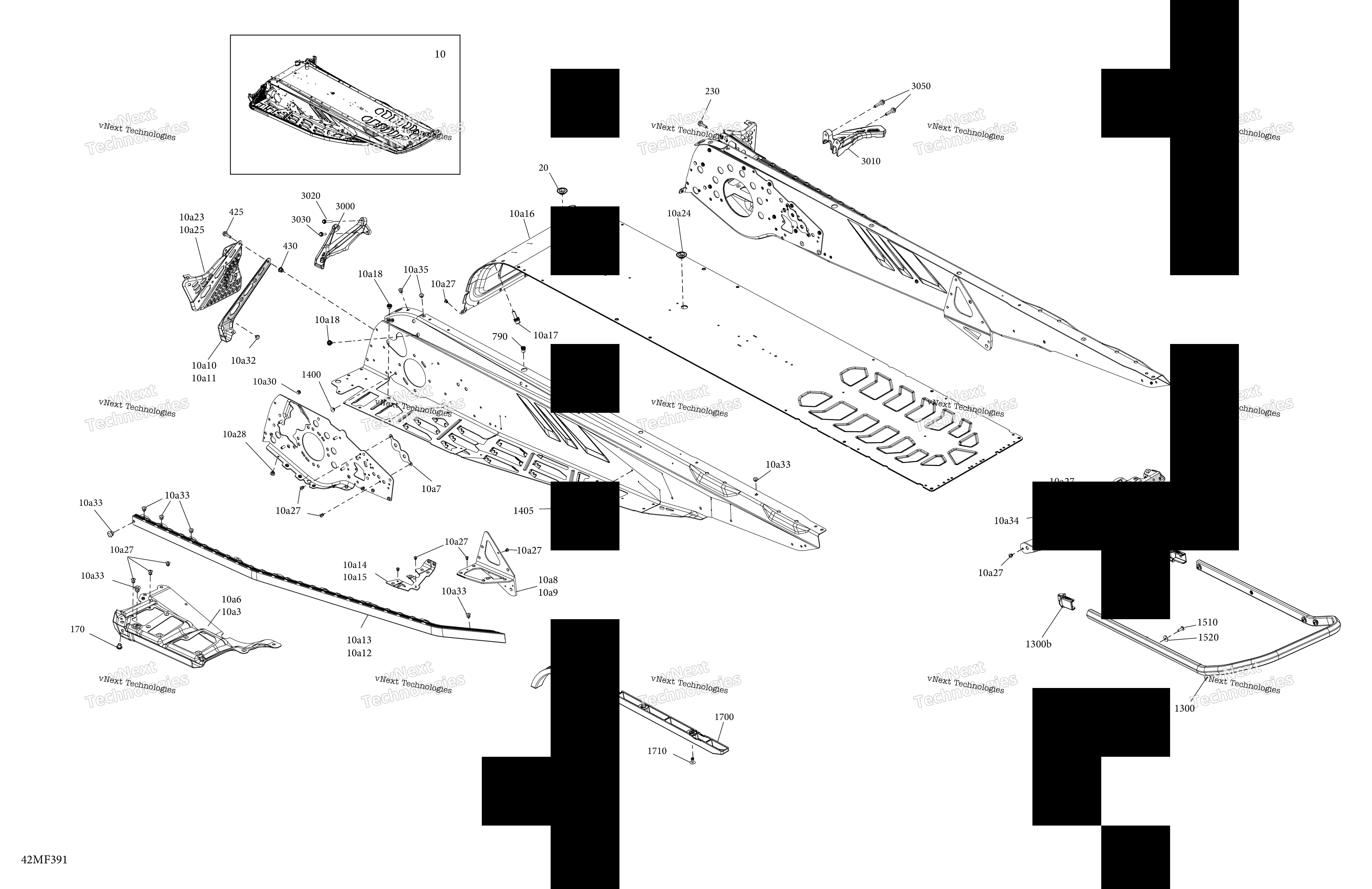 2026 MXZ - X - 850 E-TEC - UPTB - Deep Black - 15X137X1.25RS Track