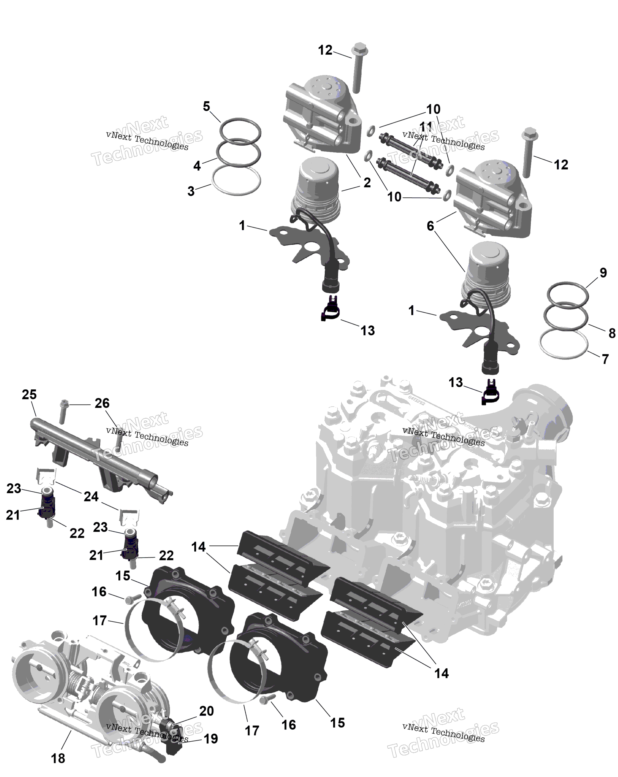 2025 BACKCOUNTRY - 850 E-TEC - X - UXSE - Deep Black - 146X16X2.0P Track