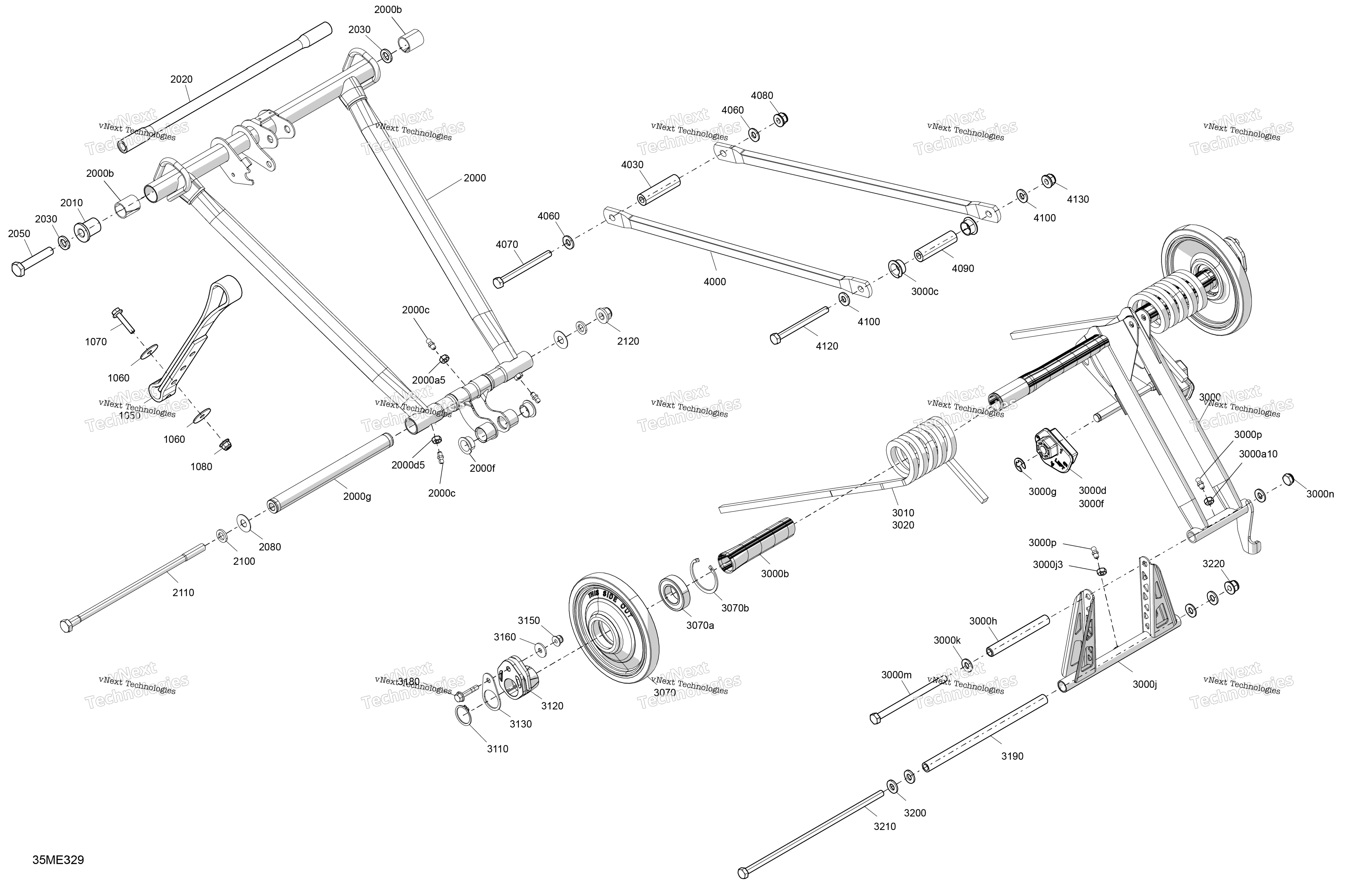 2025 BACKCOUNTRY - 850 E-TEC - X-RS - UYS5 - Flare Yellow HG - 146X15X1.5IS Track