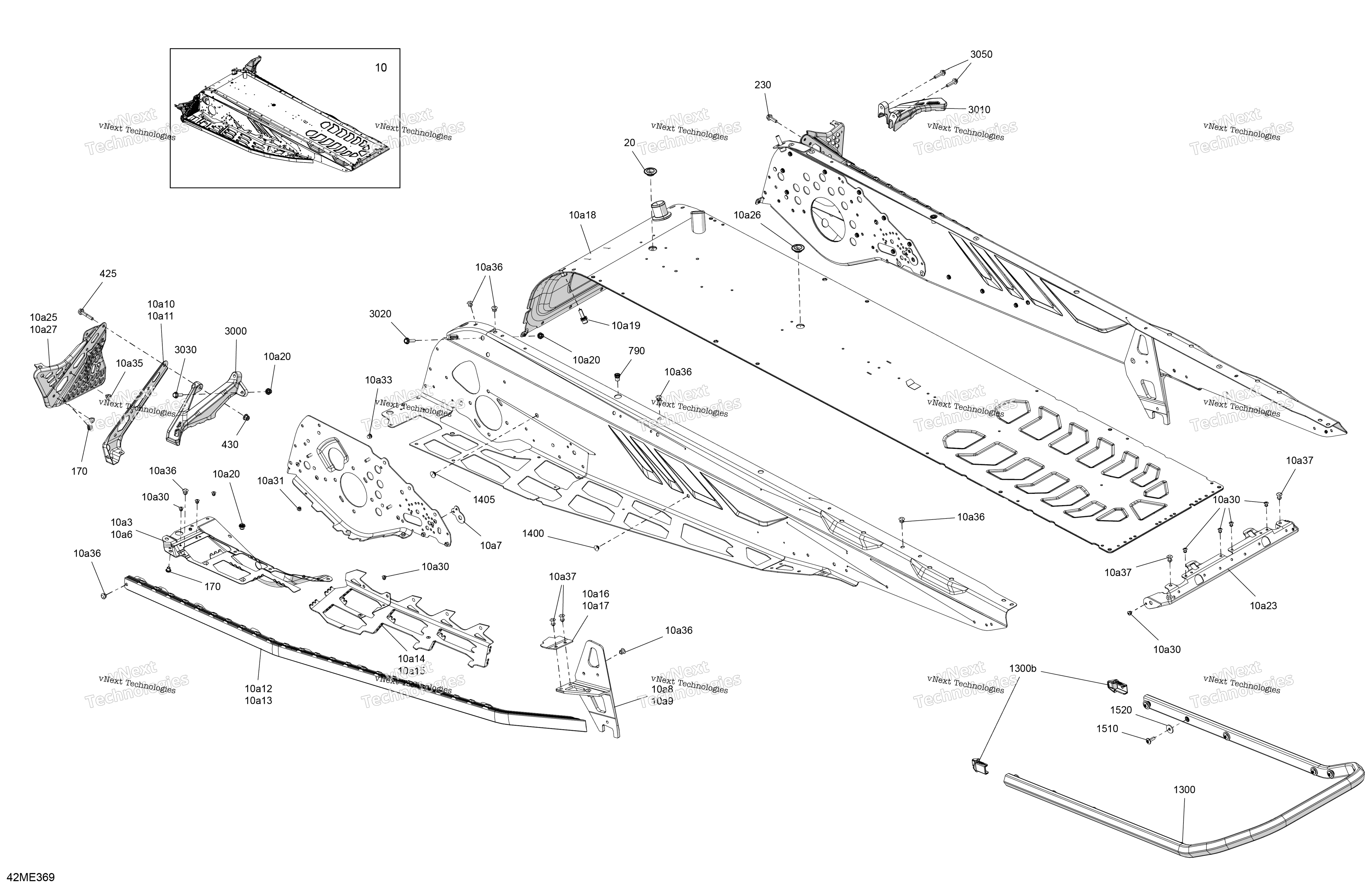 2025 BACKCOUNTRY - 850 E-TEC - X-RS - UZSA - Deep Black - 154X16X2.0P Track