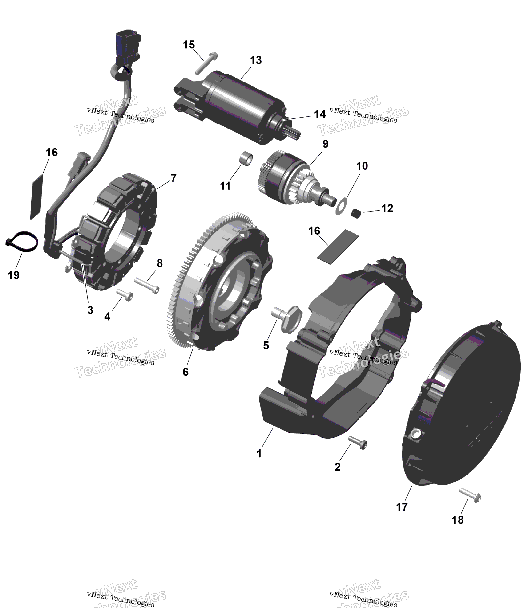 2025 BACKCOUNTRY - 850 E-TEC - X-RS - UZSA - Deep Black - 154X16X2.0P Track